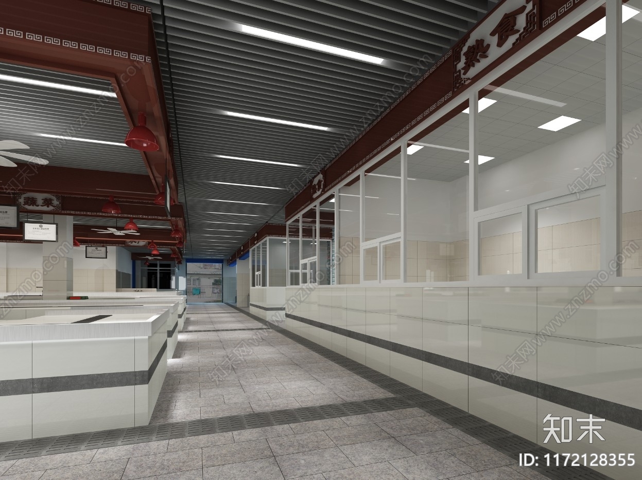 现代其他工装空间cad施工图下载【ID:1172128355】