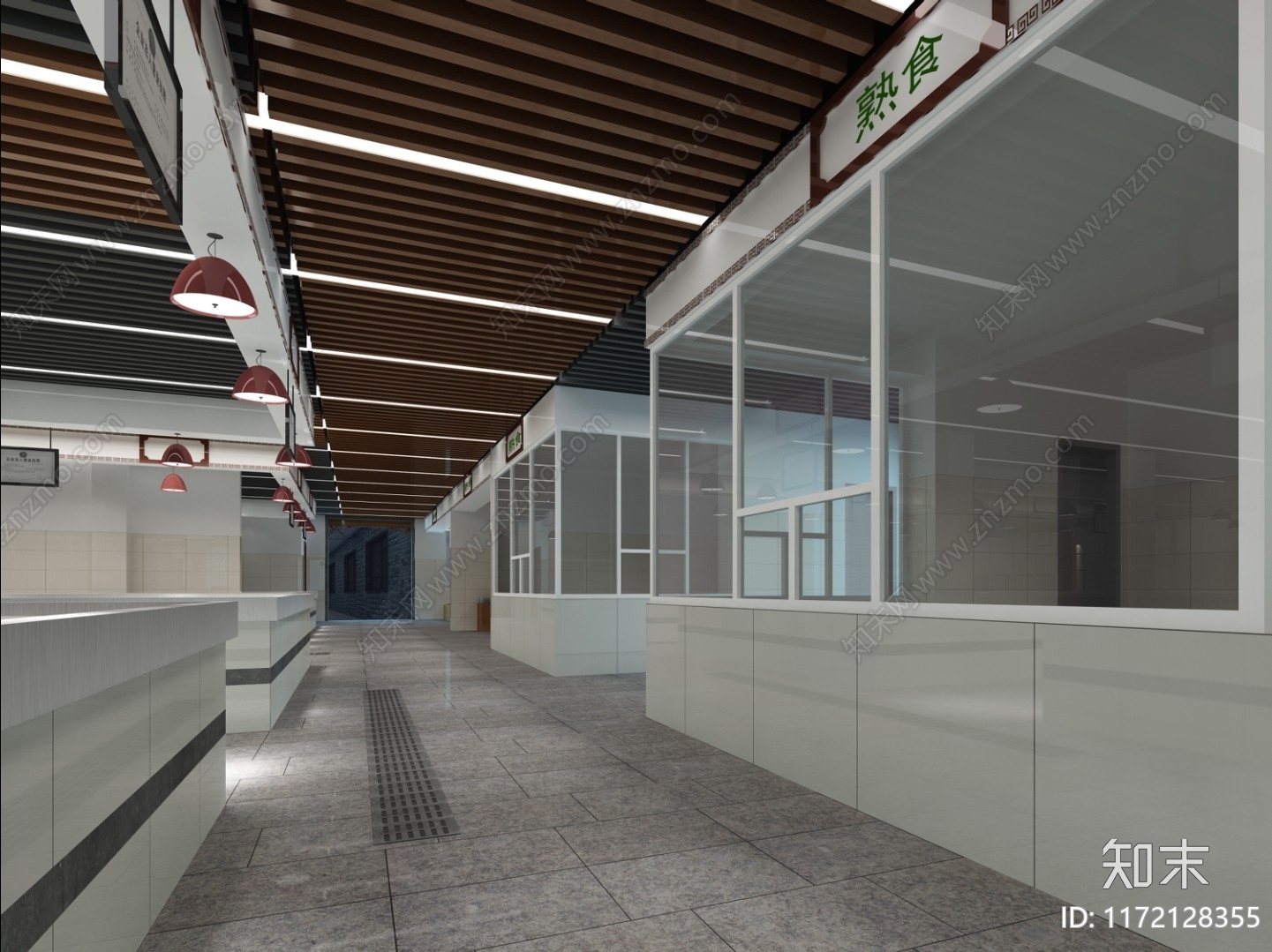 现代其他工装空间cad施工图下载【ID:1172128355】
