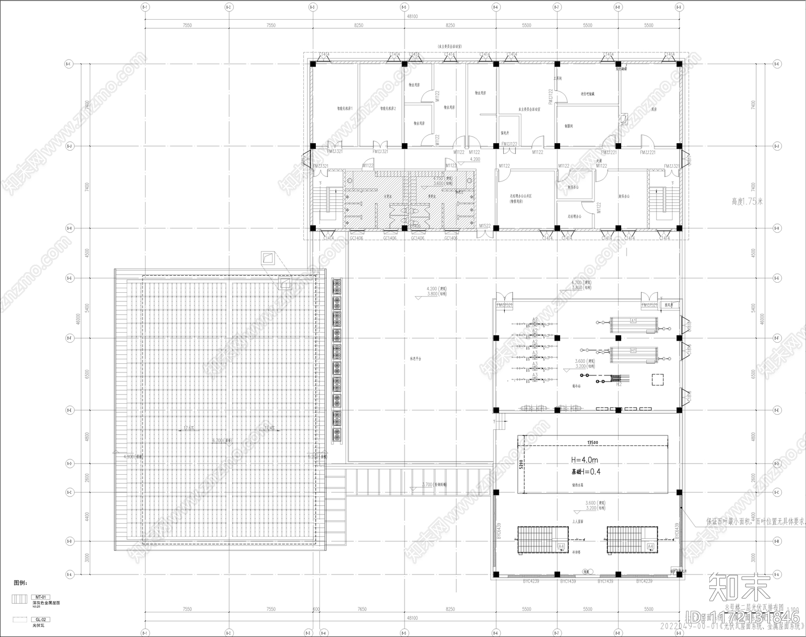 现代民宿建筑cad施工图下载【ID:1172131846】