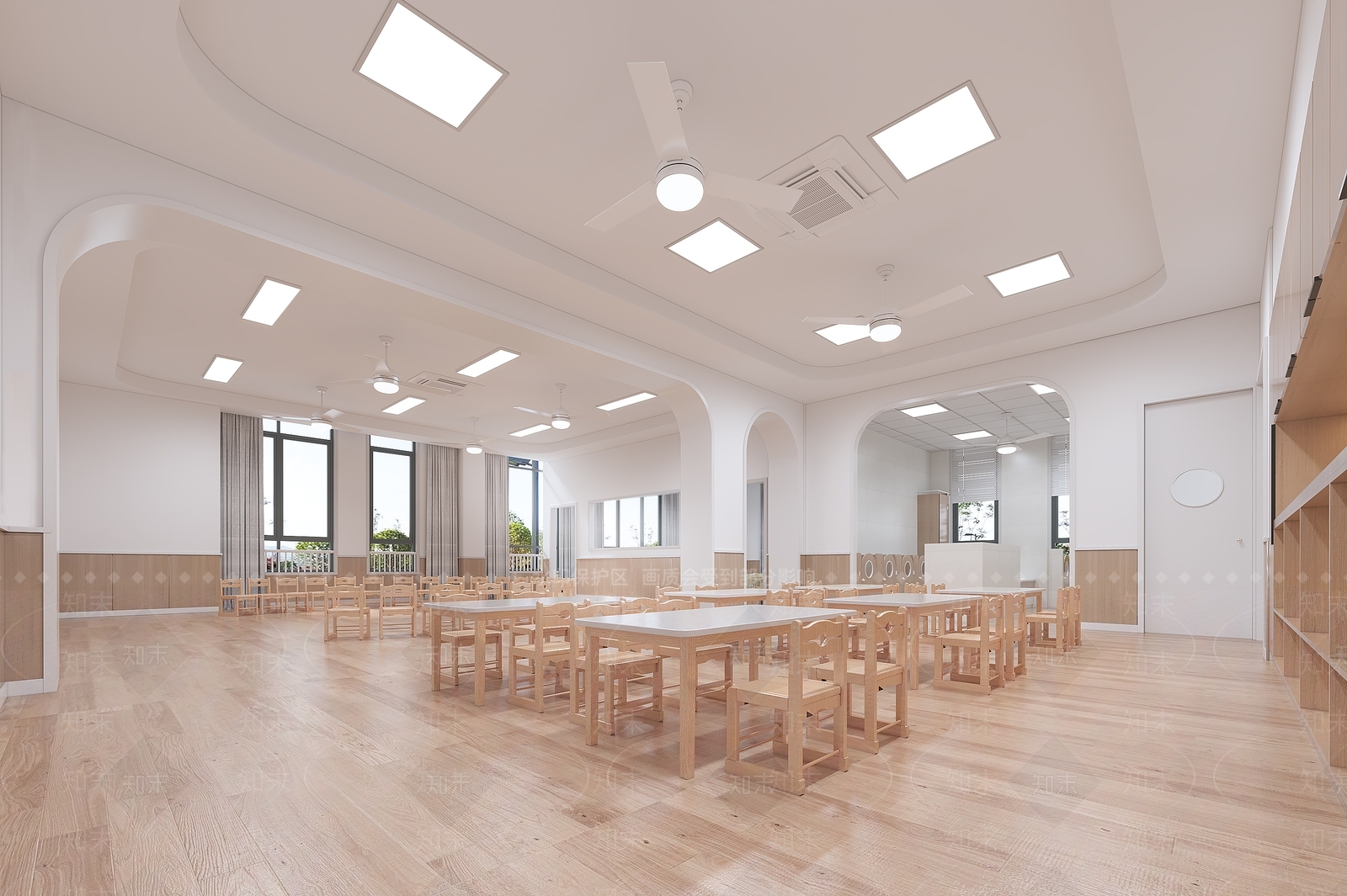 现代幼儿园3D模型下载【ID:1172150571】