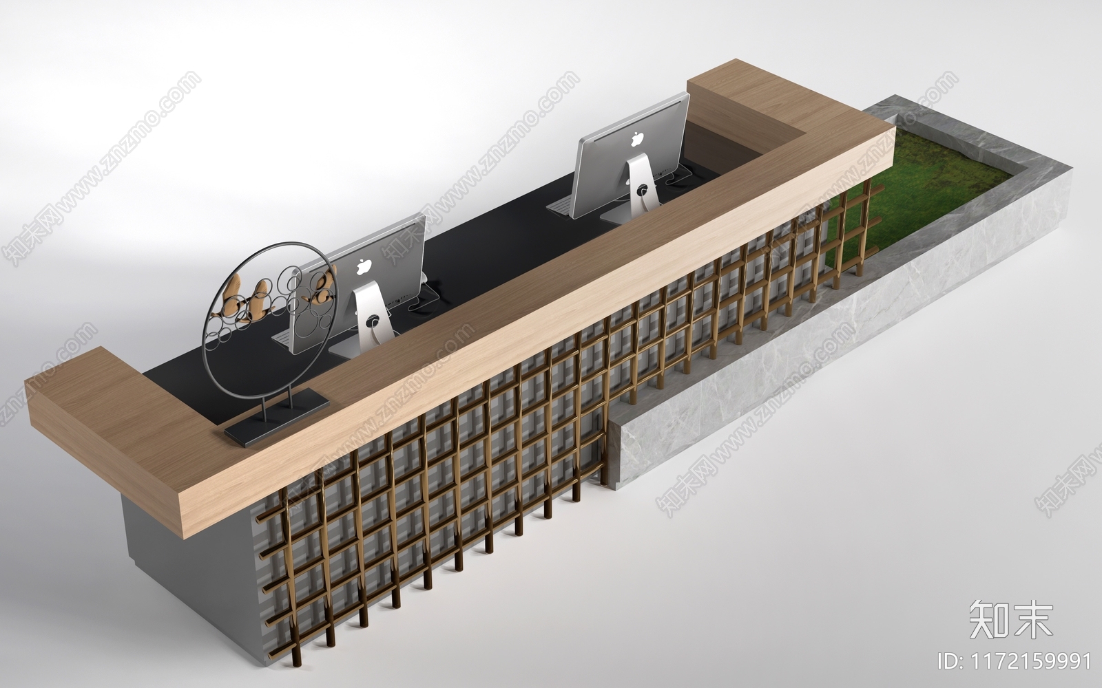 现代吧台3D模型下载【ID:1172159991】