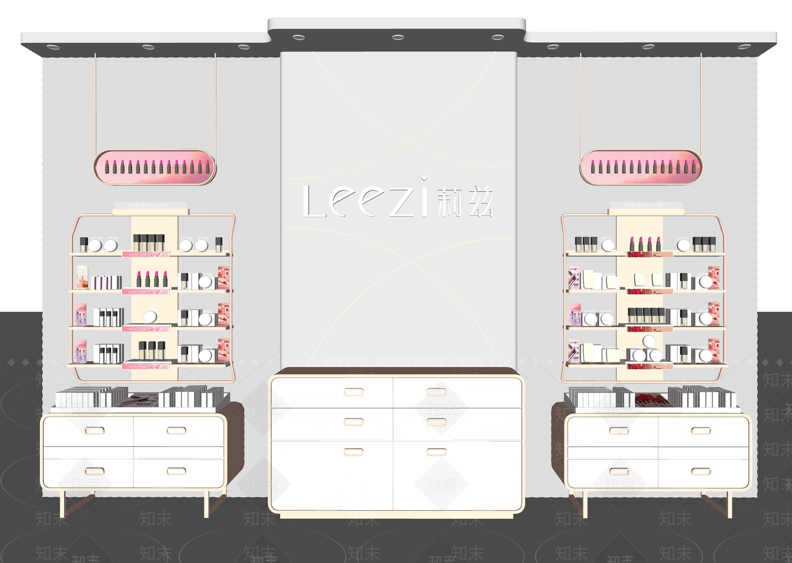 现代其他柜子SU模型下载【ID:1172164467】