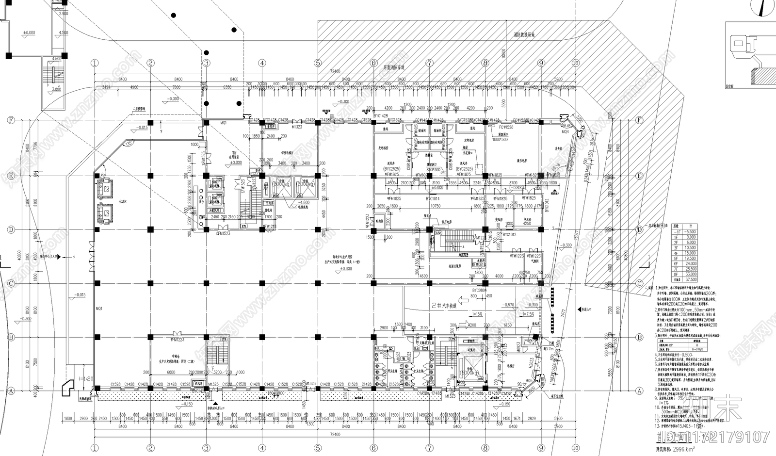 现代其他公共建筑cad施工图下载【ID:1172179107】