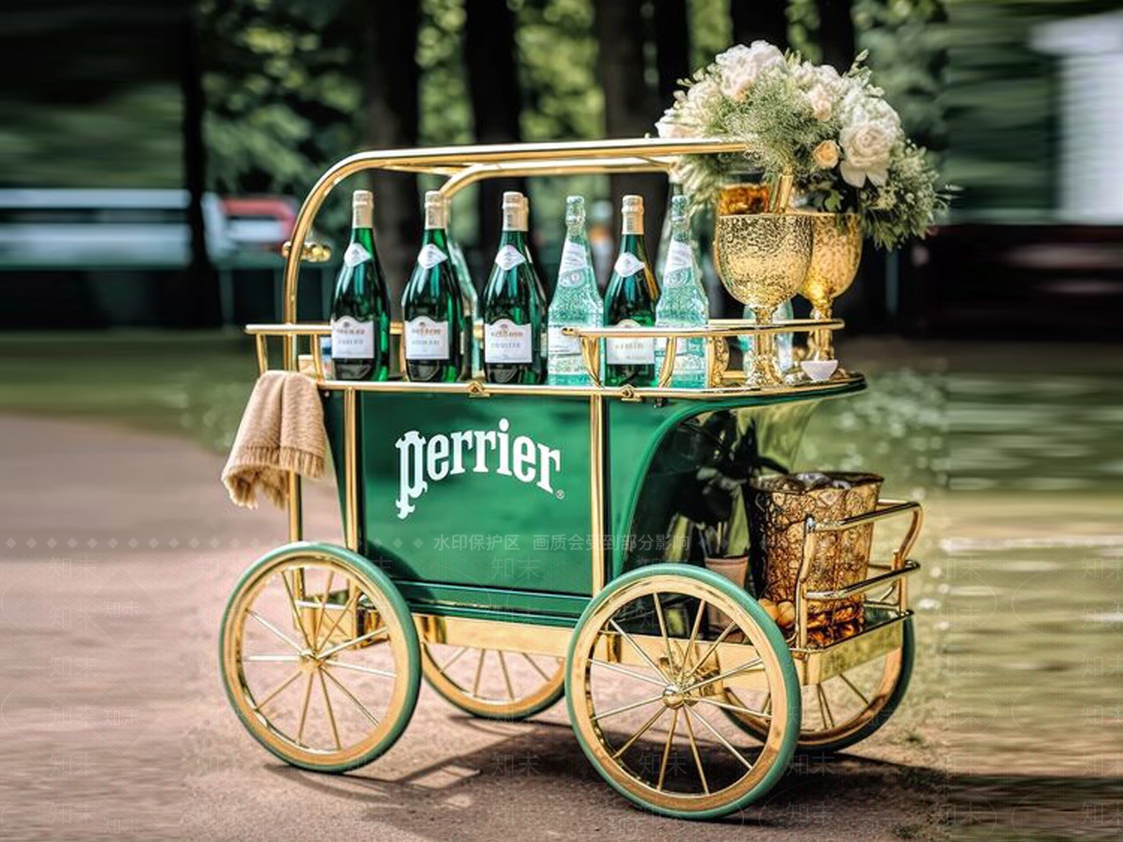 推车SU模型下载【ID:1172186297】