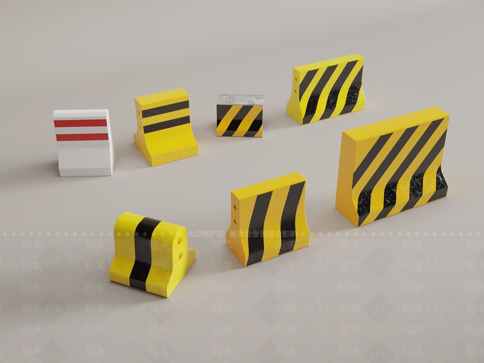 公用器材3D模型下载【ID:1172196501】
