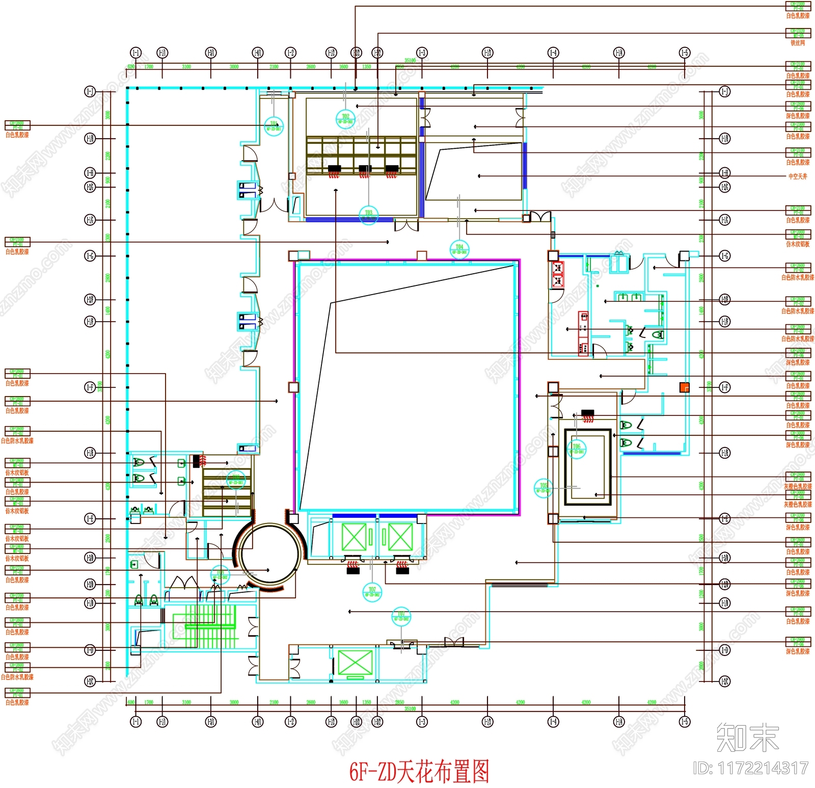 现代工装图库cad施工图下载【ID:1172214317】