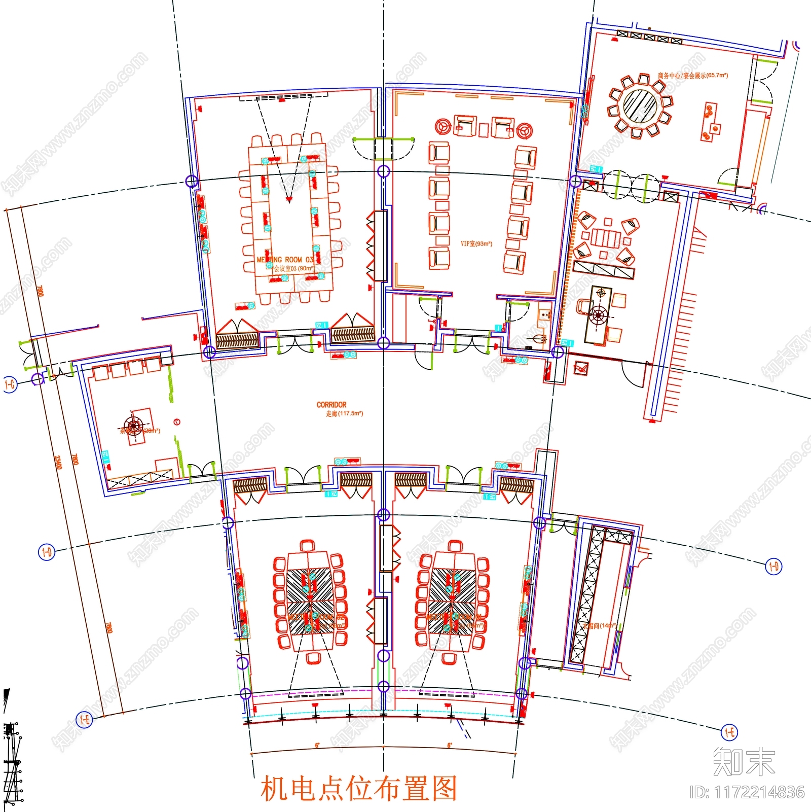 现代工装图库cad施工图下载【ID:1172214836】