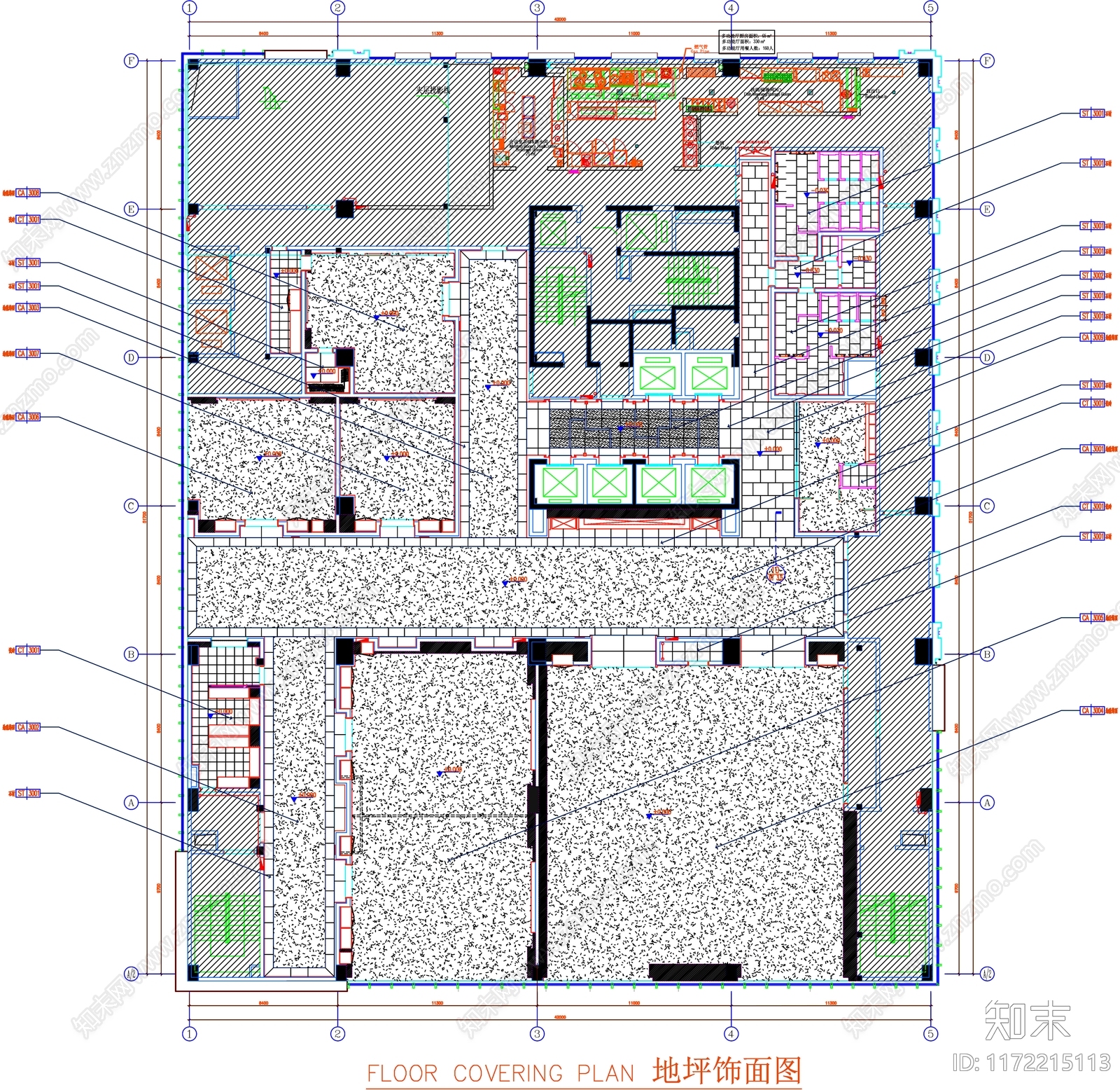 现代工装图库cad施工图下载【ID:1172215113】