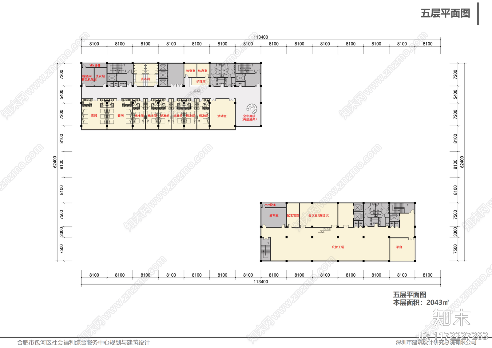 现代其他公共建筑cad施工图下载【ID:1172227283】