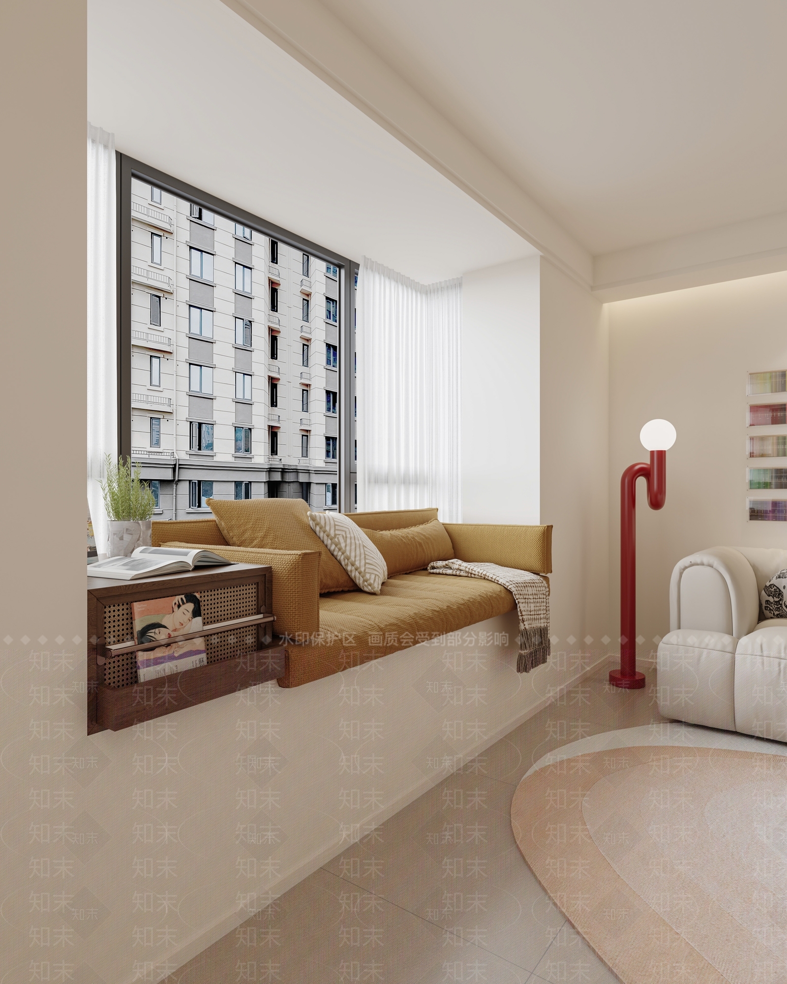 现代家居客厅3D模型下载【ID:1172228896】