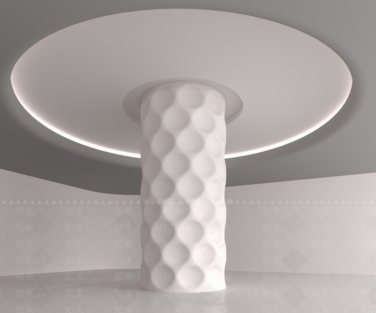 现代柱子3D模型下载【ID:1172230179】