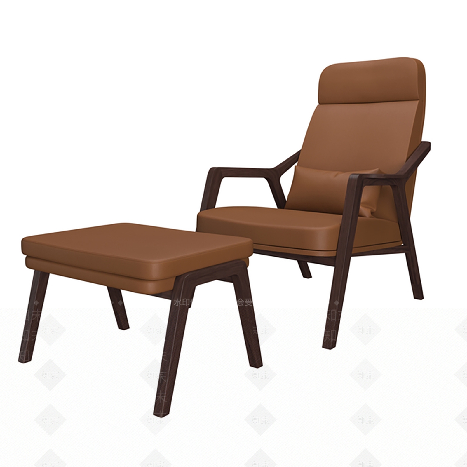 现代躺椅3D模型下载【ID:1172232241】