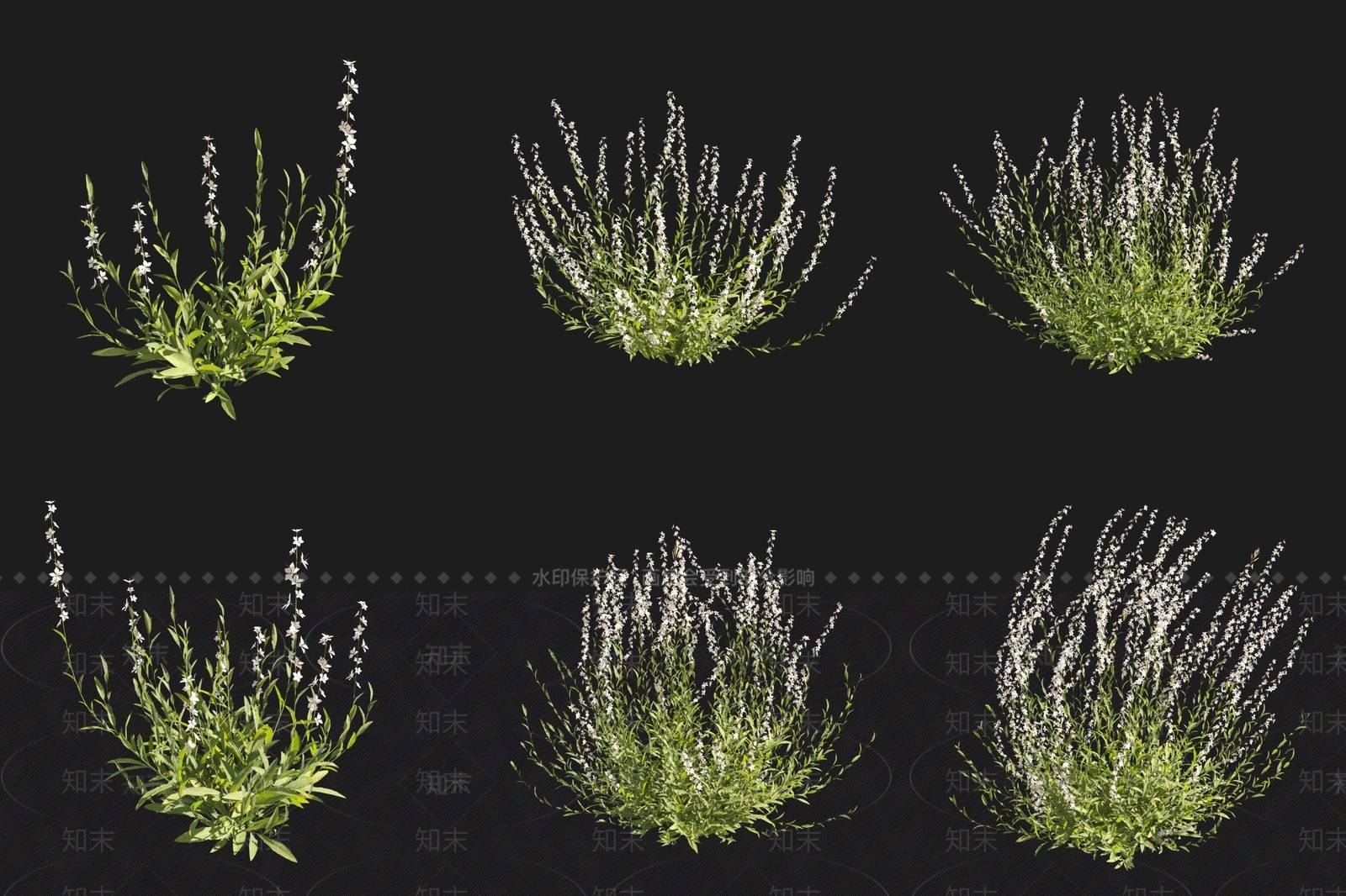 花草组合3D模型下载【ID:1172232823】