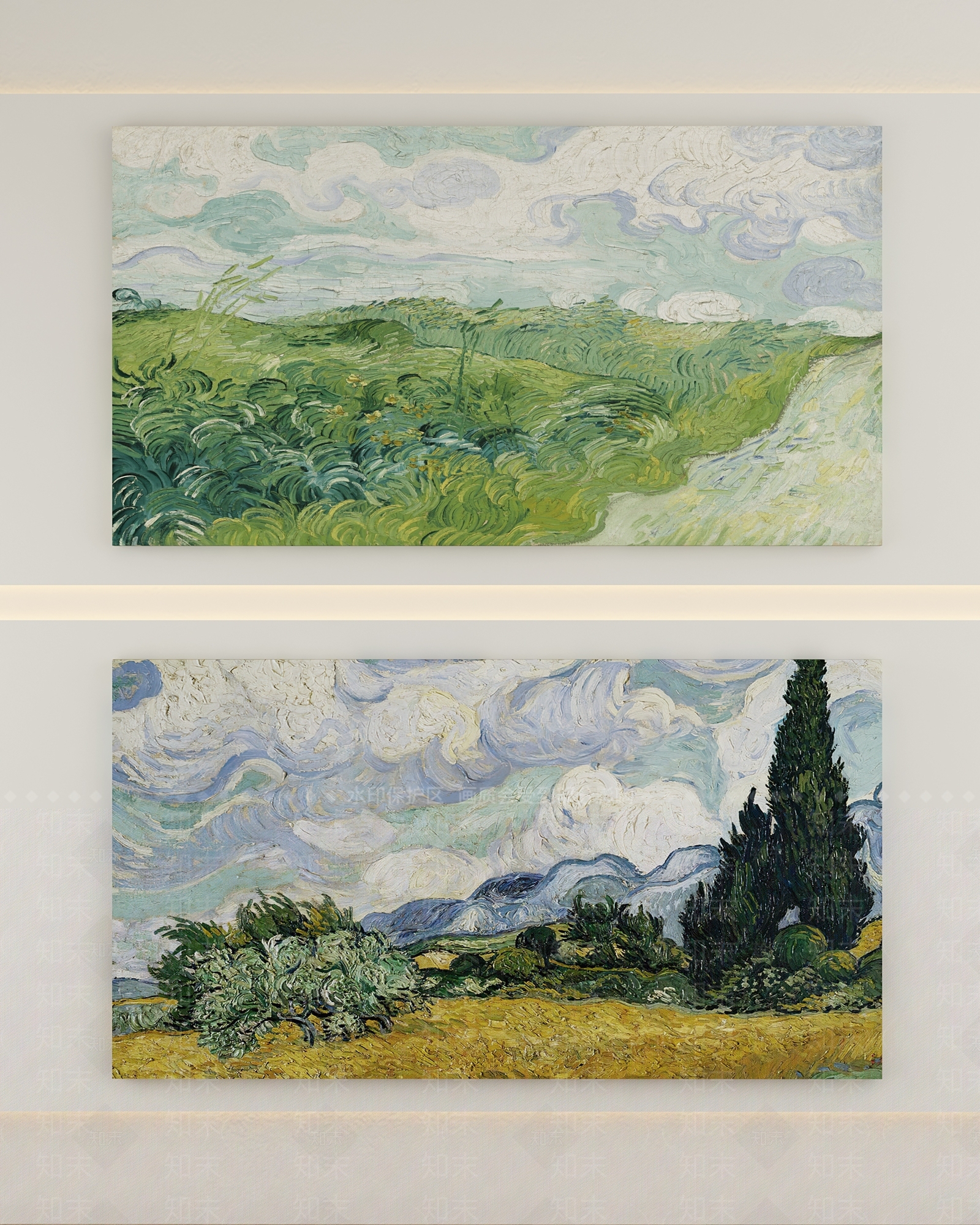 欧式挂画SU模型下载【ID:1172235392】