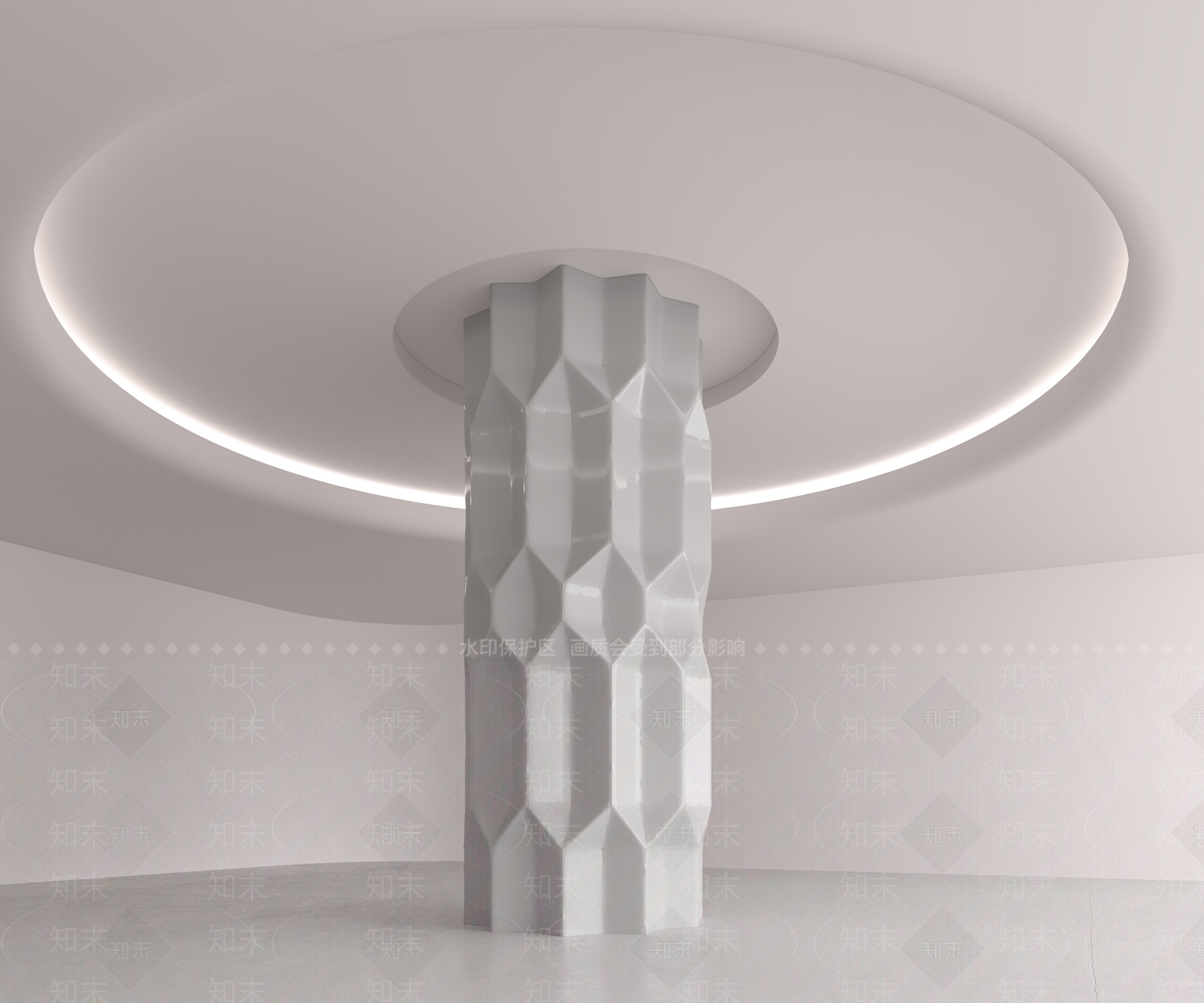 现代柱子3D模型下载【ID:1172276062】
