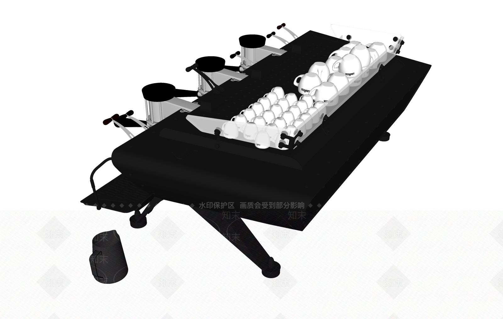 咖啡机SU模型下载【ID:1172252449】