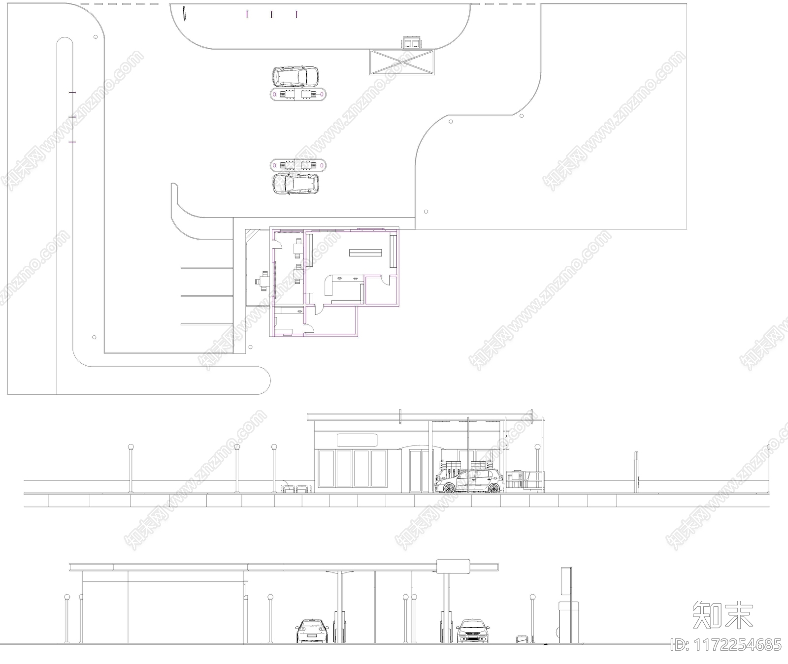 现代其他商业空间cad施工图下载【ID:1172254685】