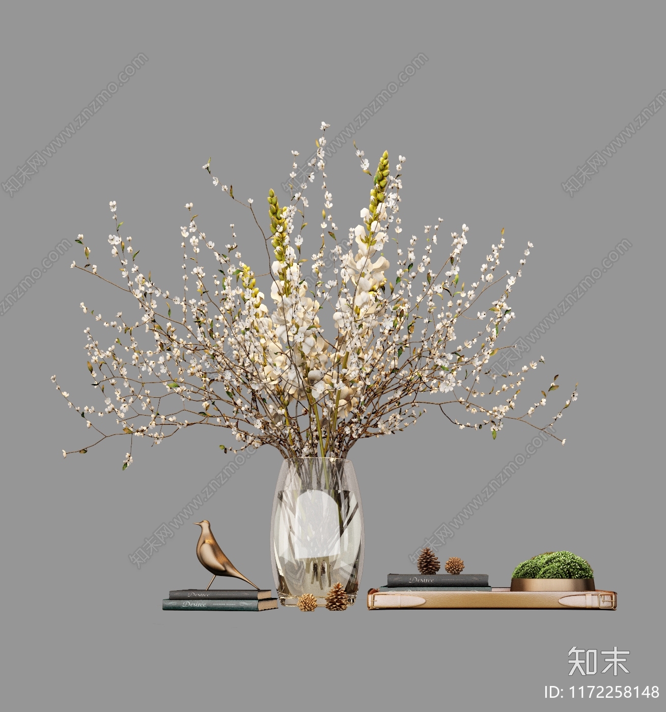 现代意式花瓶3D模型下载【ID:1172258148】