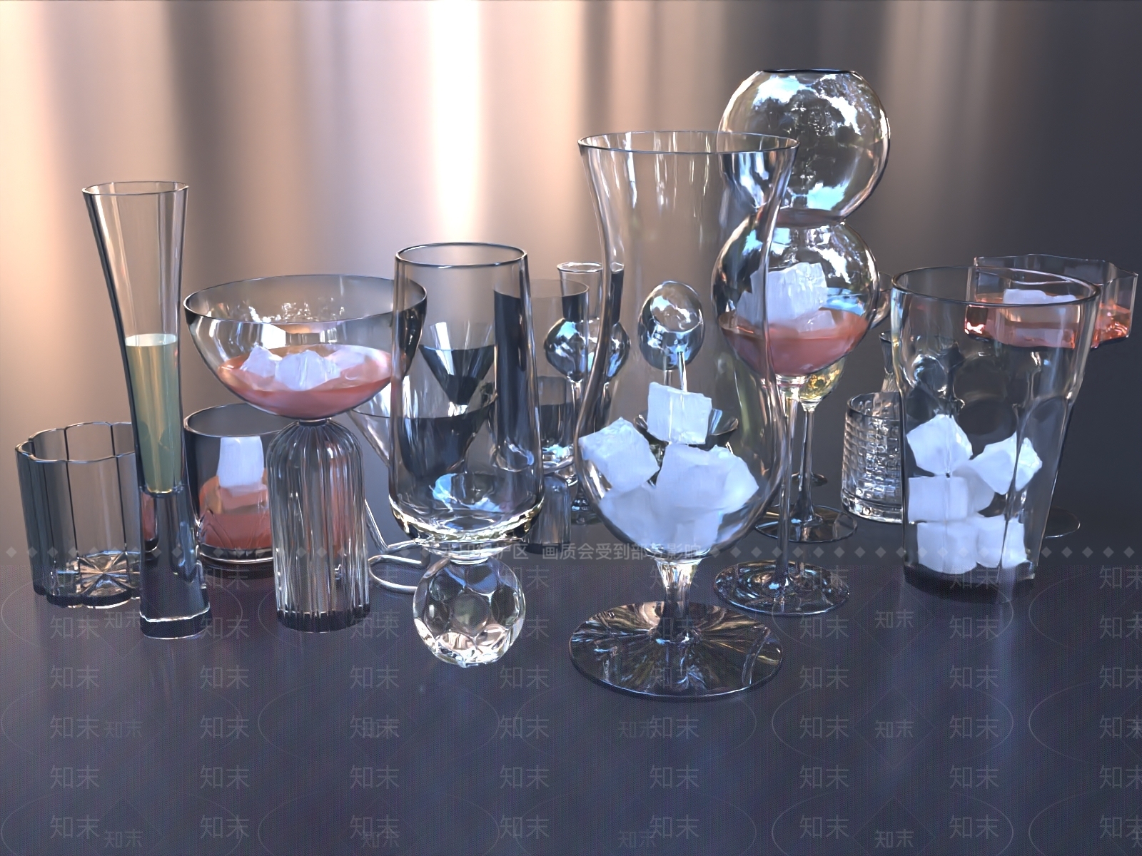 餐具3D模型下载【ID:1172281641】