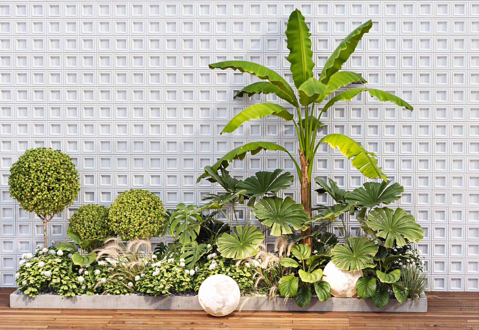 植物组合SU模型下载【ID:1172286964】