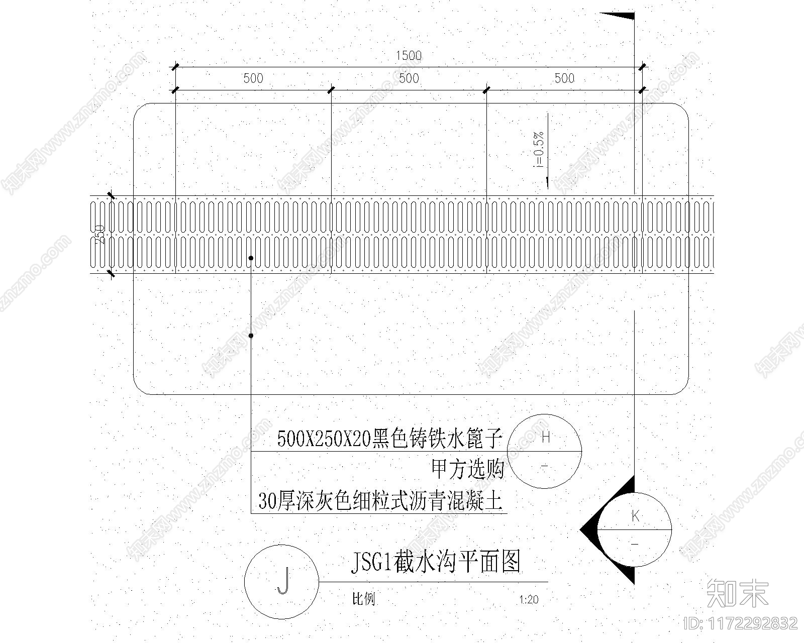 景观节点cad施工图下载【ID:1172292832】