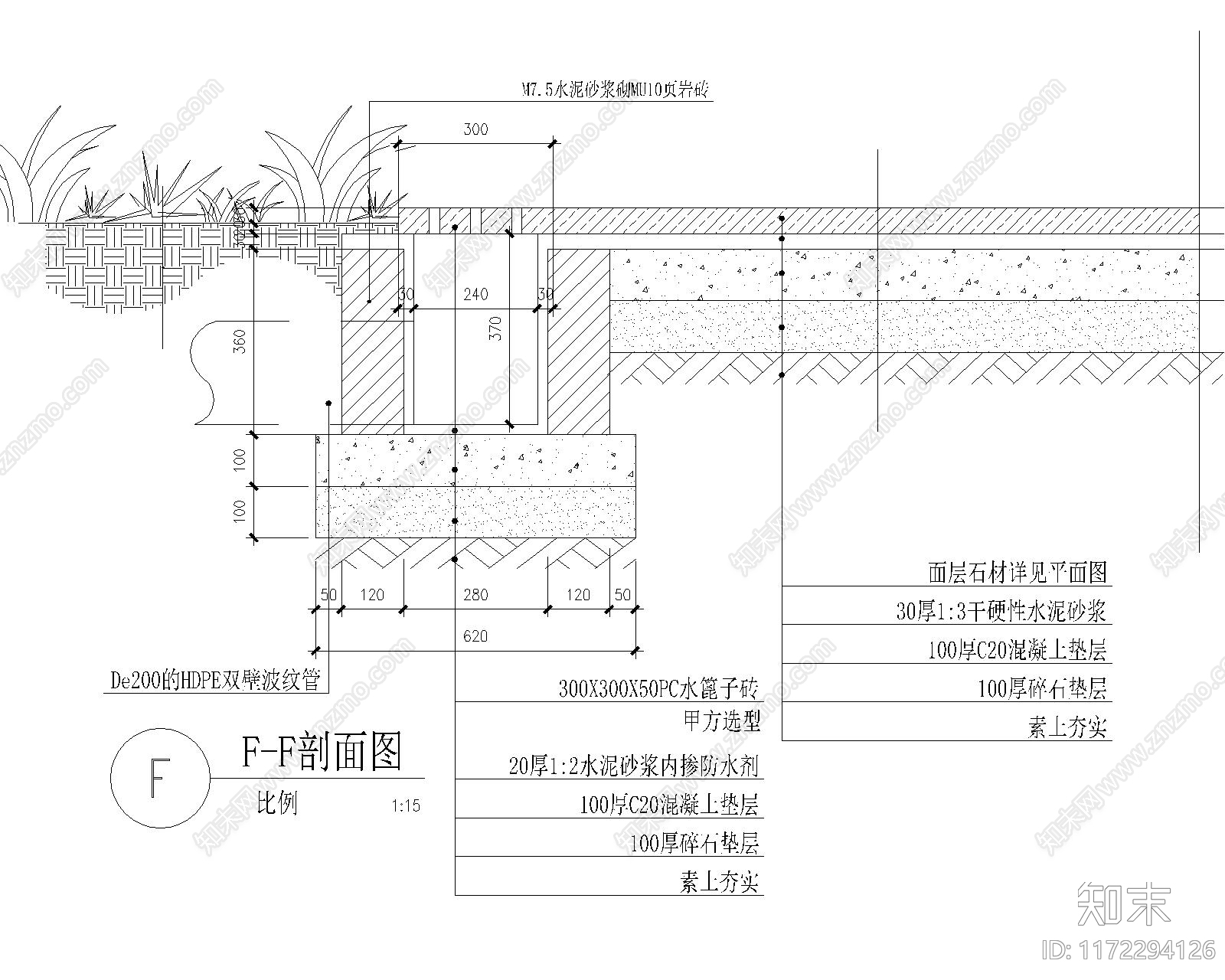 现代给排水图cad施工图下载【ID:1172294126】