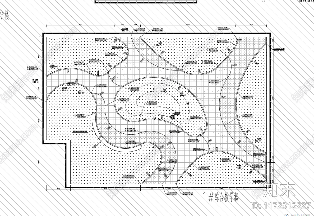 现代校园景观施工图下载【ID:1172312227】