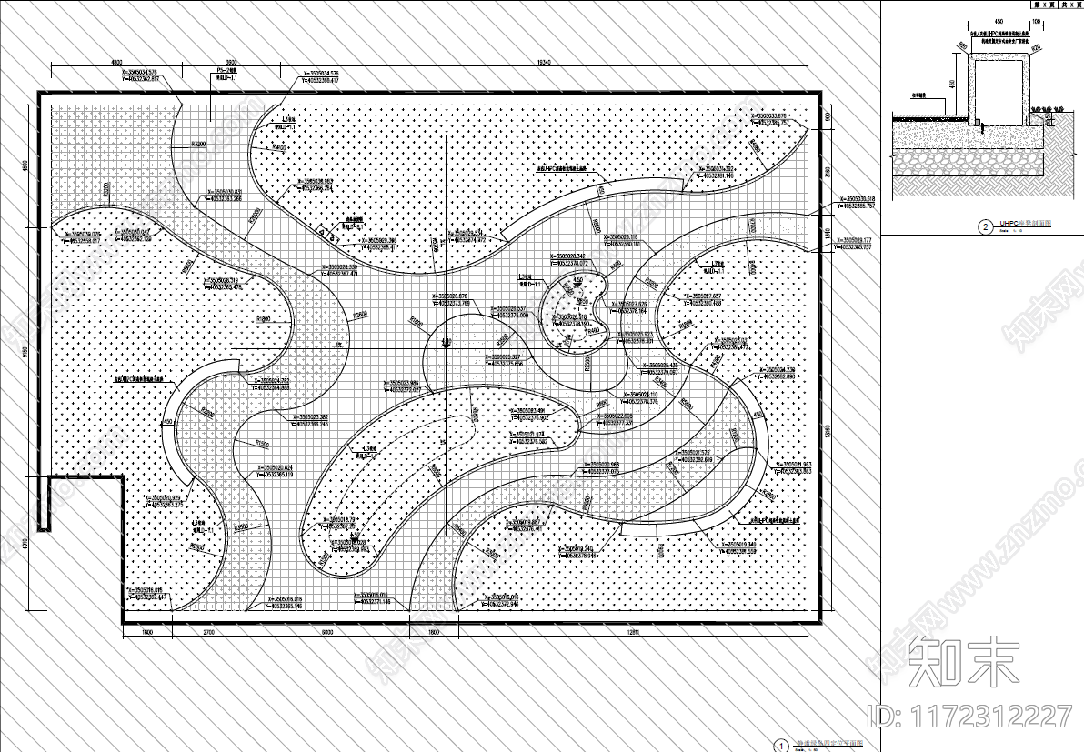 现代校园景观施工图下载【ID:1172312227】