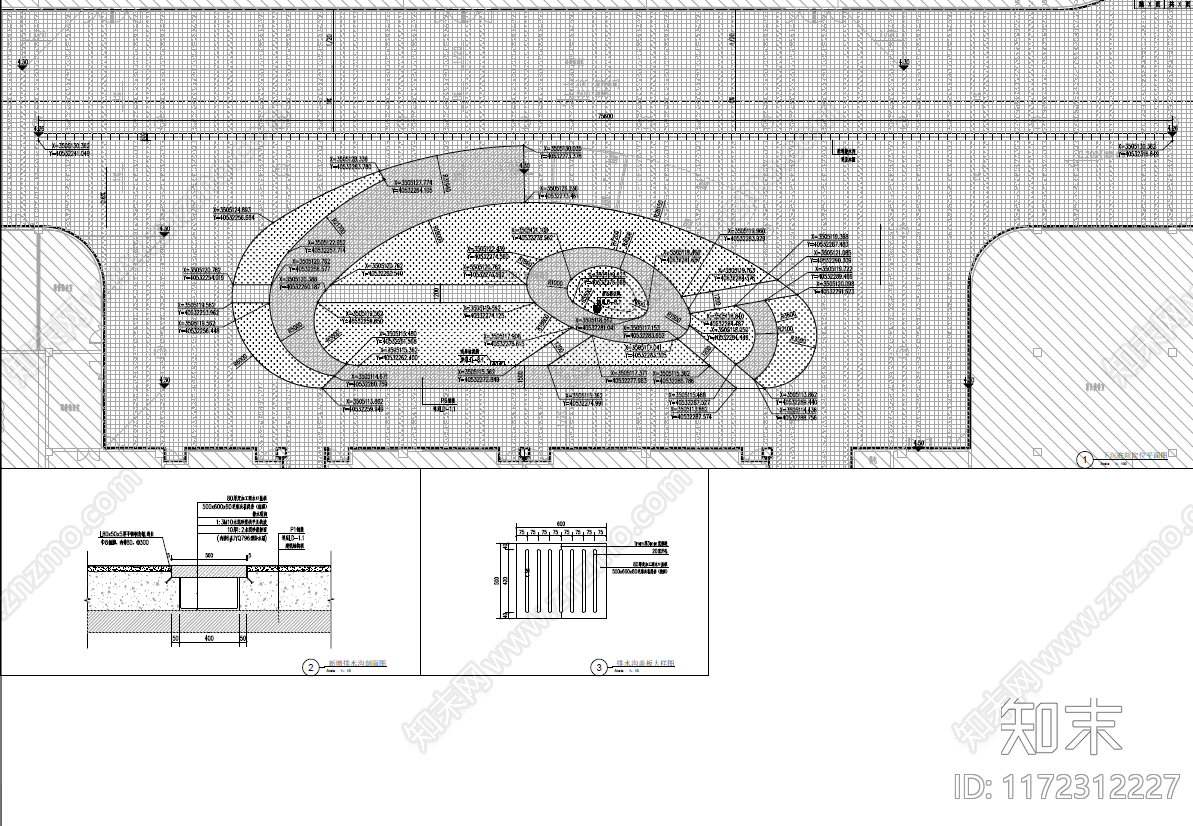 现代校园景观施工图下载【ID:1172312227】