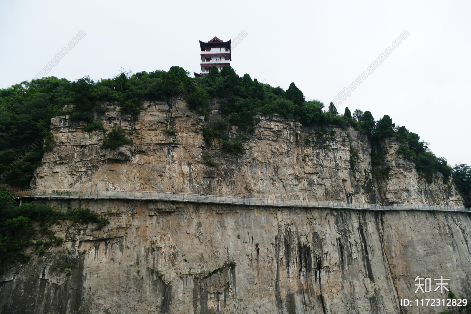 现代新中式风景贴图下载【ID:1172312829】