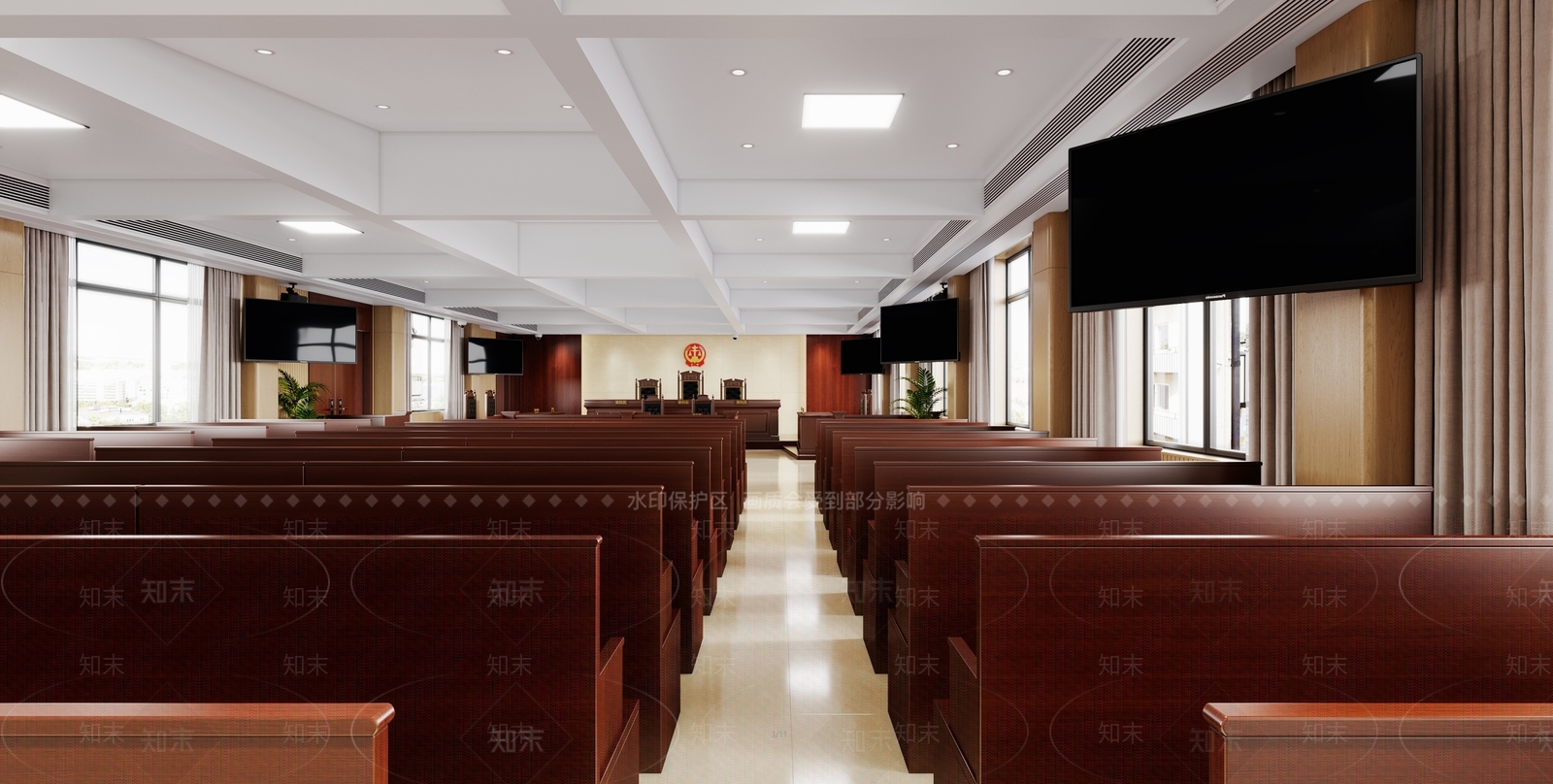 现代其他办公空间3D模型下载【ID:1172331427】