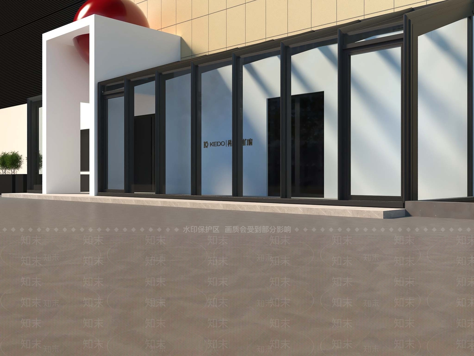 现代轻奢商场3D模型下载【ID:1172339925】