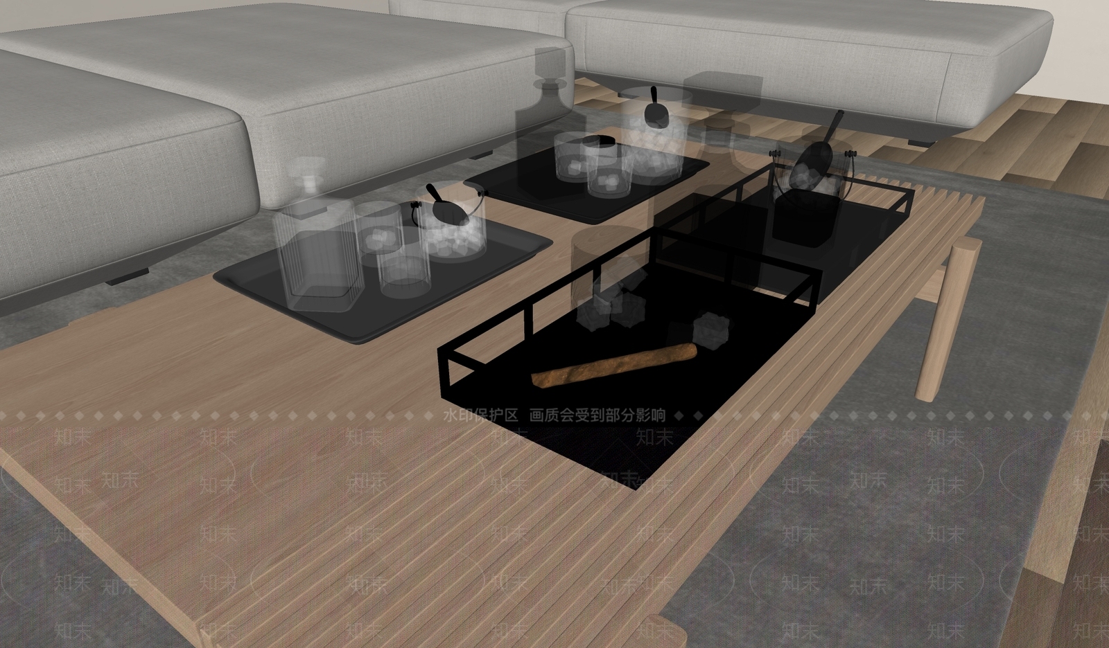 酒具SU模型下载【ID:1172346005】
