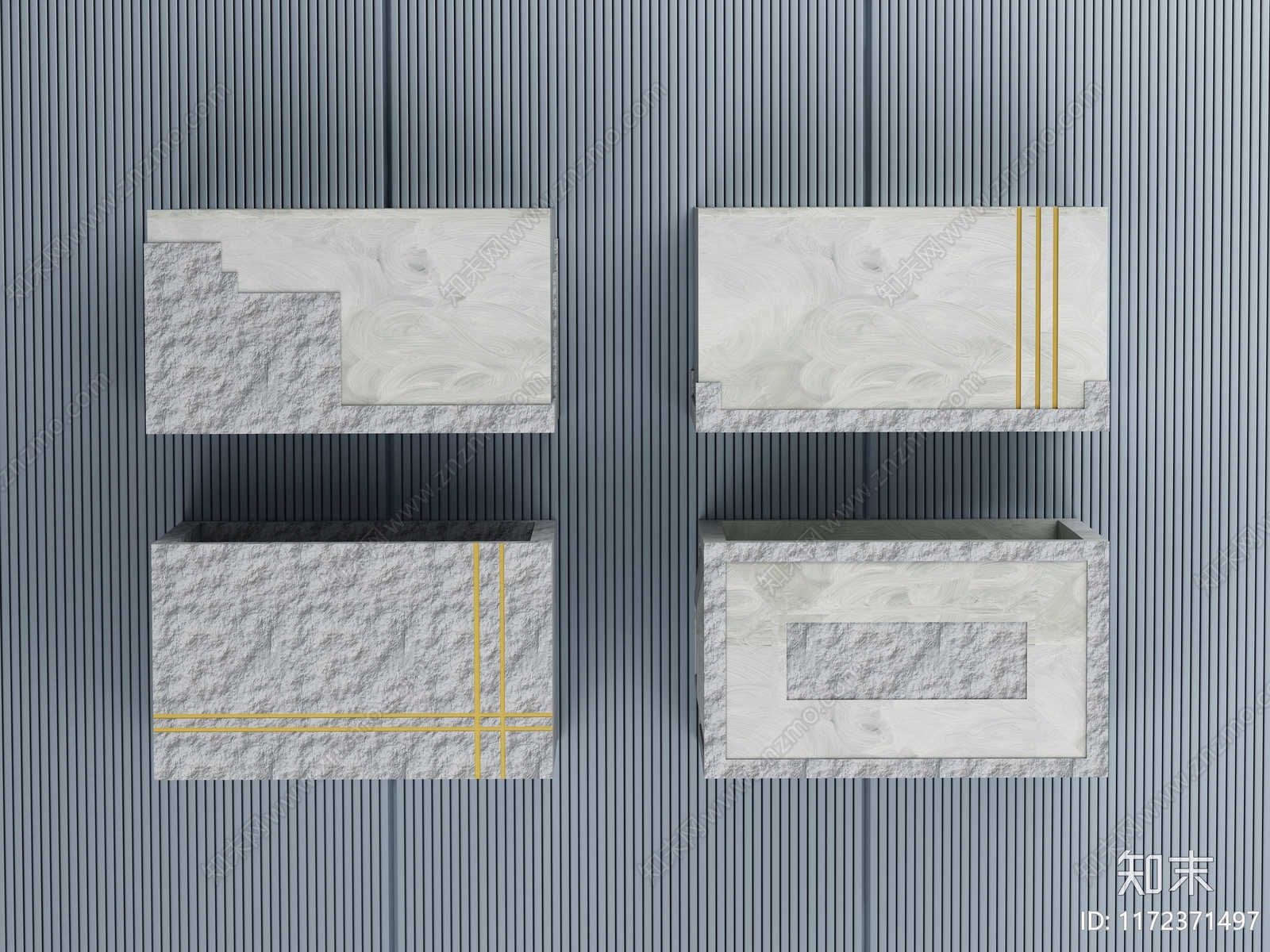 拖把池3D模型下载【ID:1172371497】