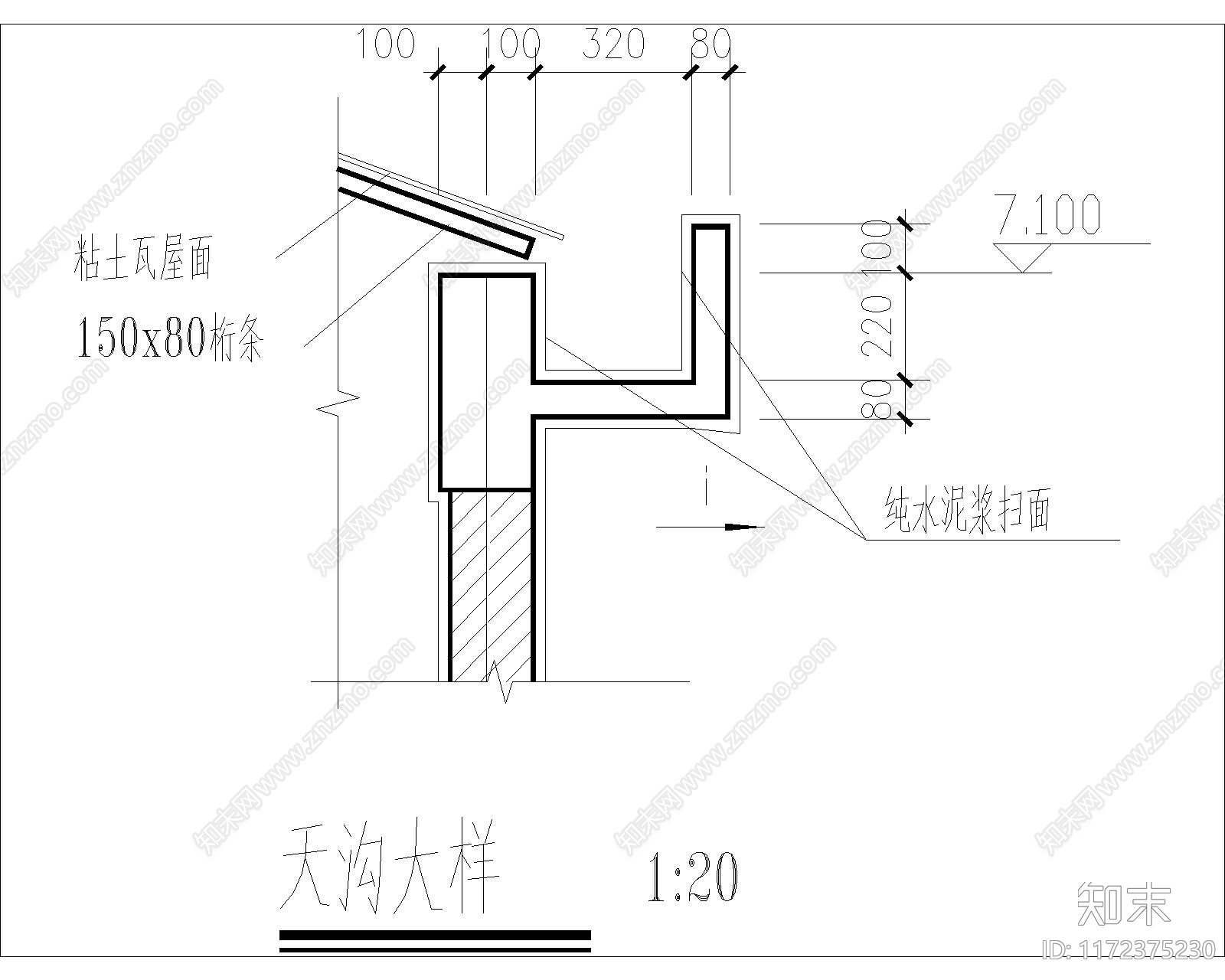 现代其他节点详图施工图下载【ID:1172375230】