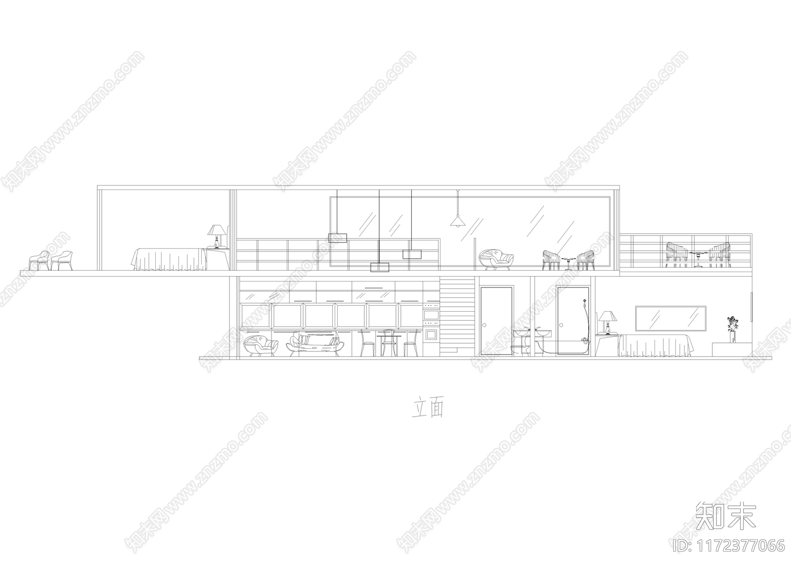 现代集装箱cad施工图下载【ID:1172377066】