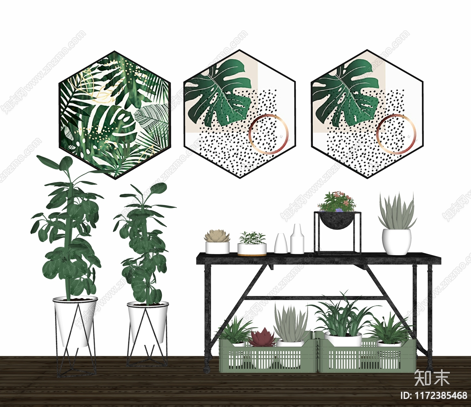 盆栽SU模型下载【ID:1172385468】