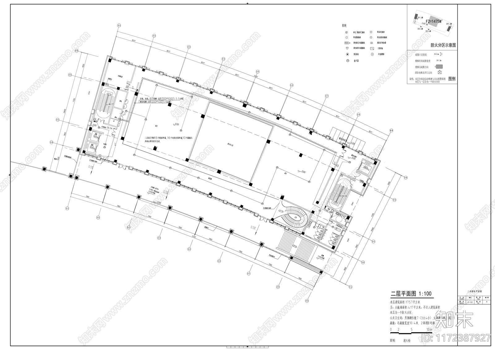 电气图cad施工图下载【ID:1172387927】