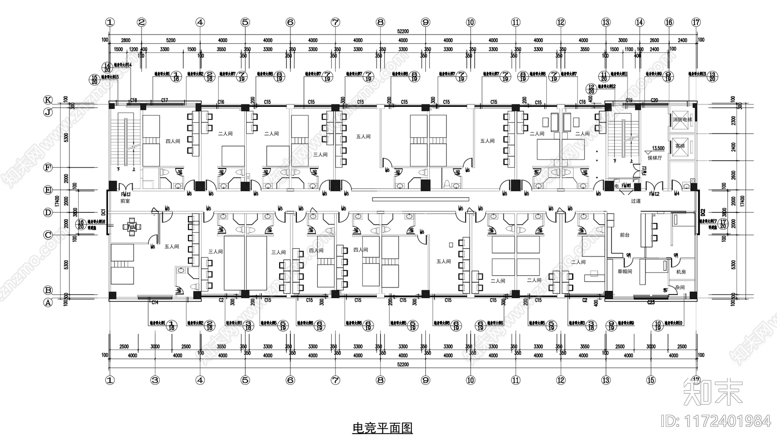 工装平面图施工图下载【ID:1172401984】