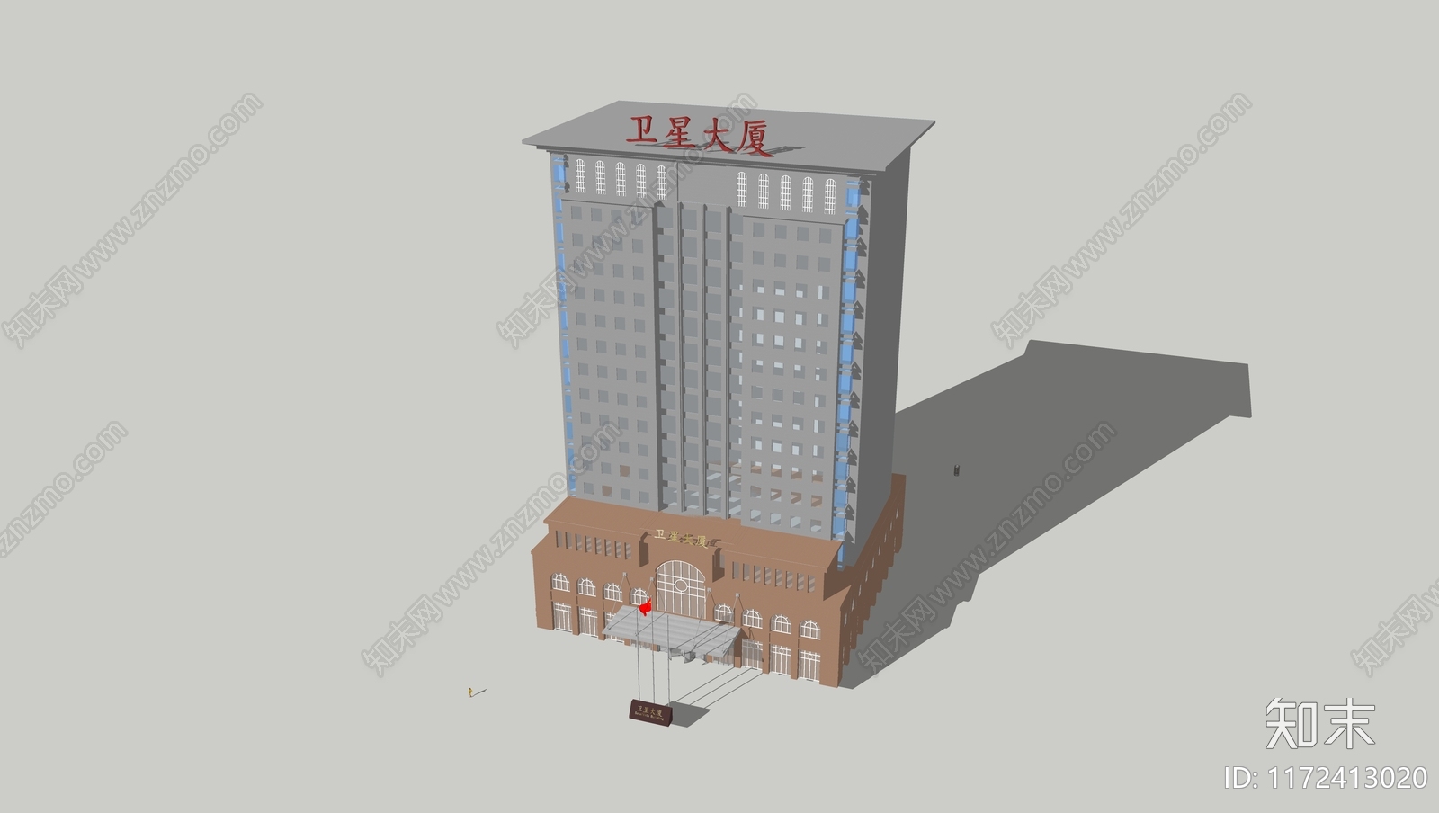 欧式现代简模规划SU模型下载【ID:1172413020】