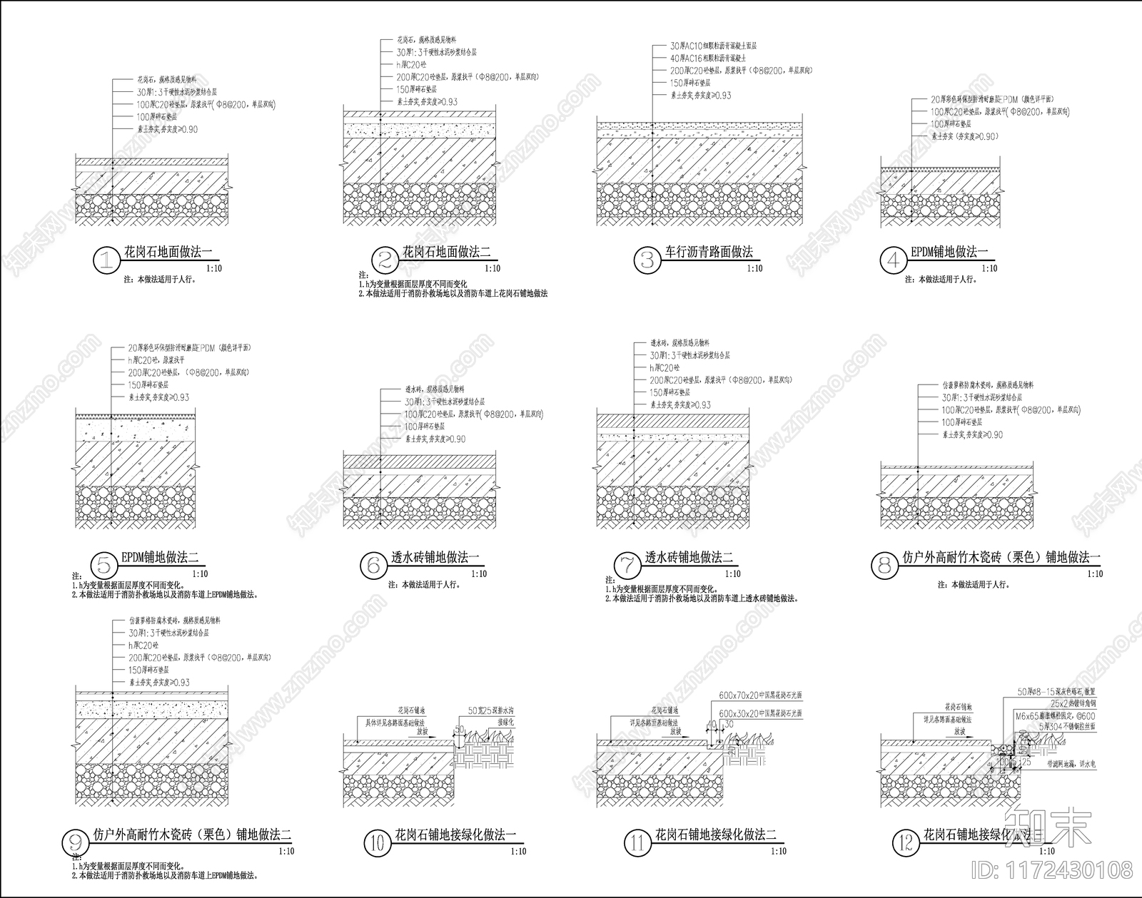 现代其他节点详图施工图下载【ID:1172430108】