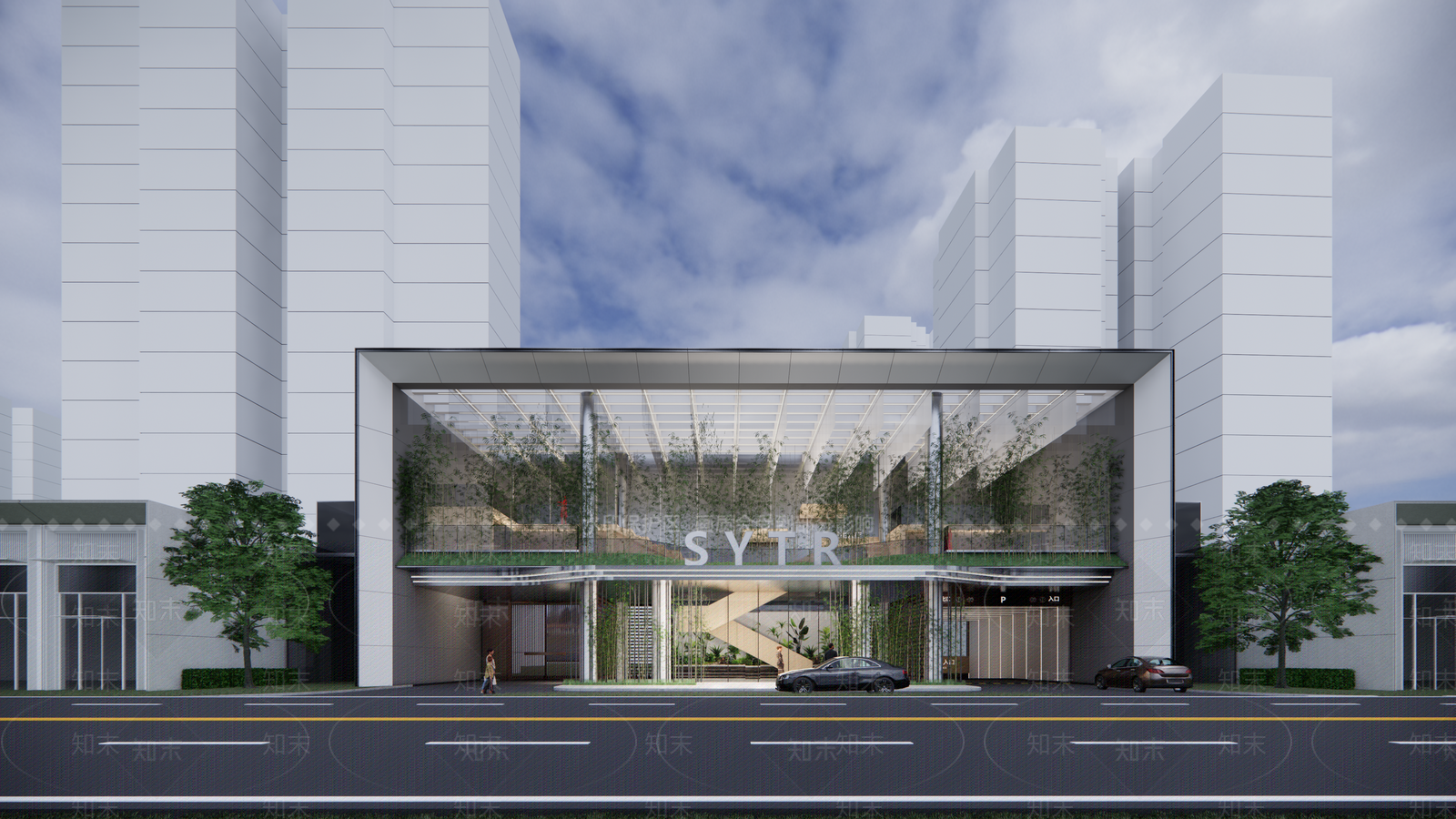 现代其他商业建筑SU模型下载【ID:1172448223】