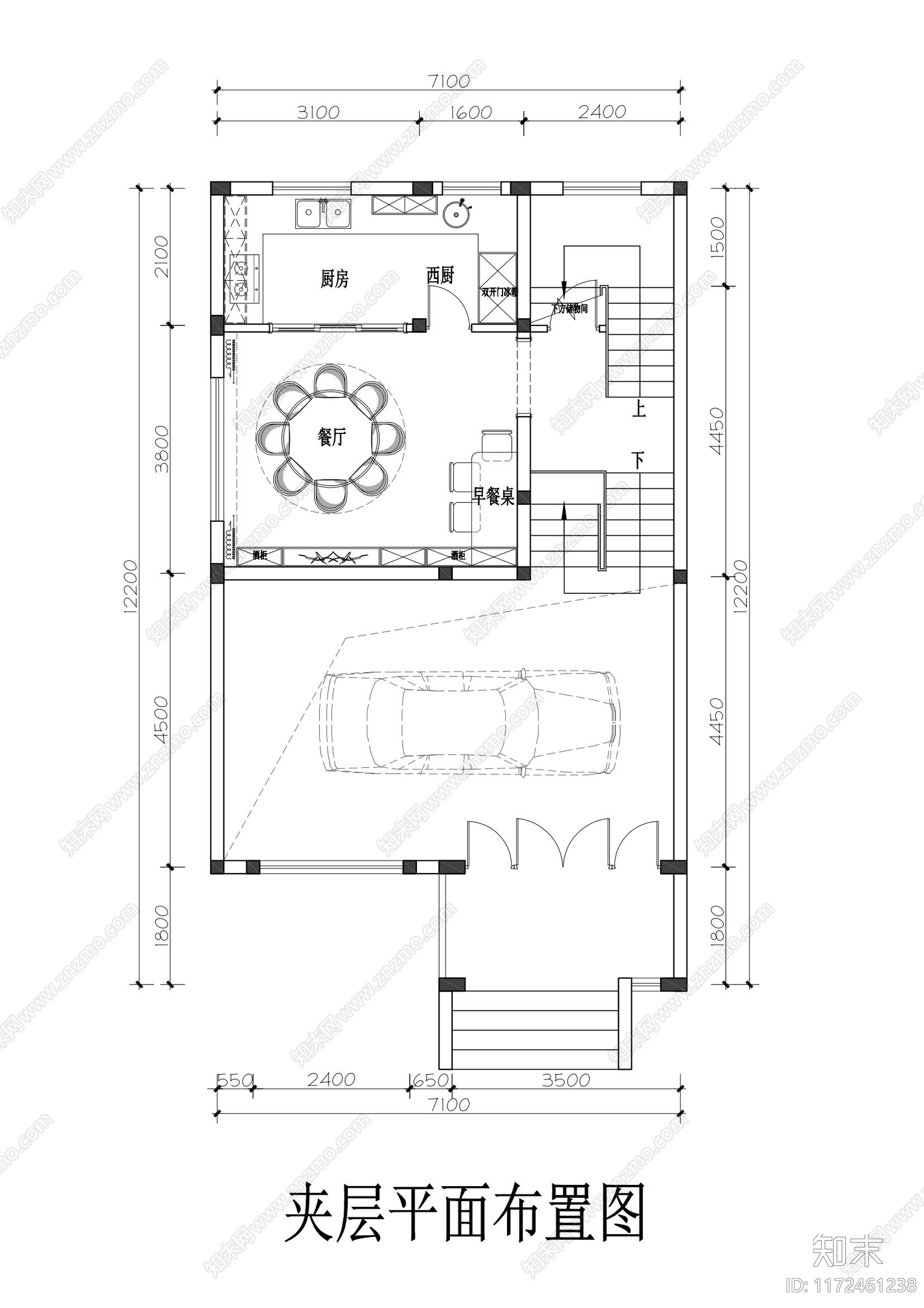 工装平面图cad施工图下载【ID:1172461238】