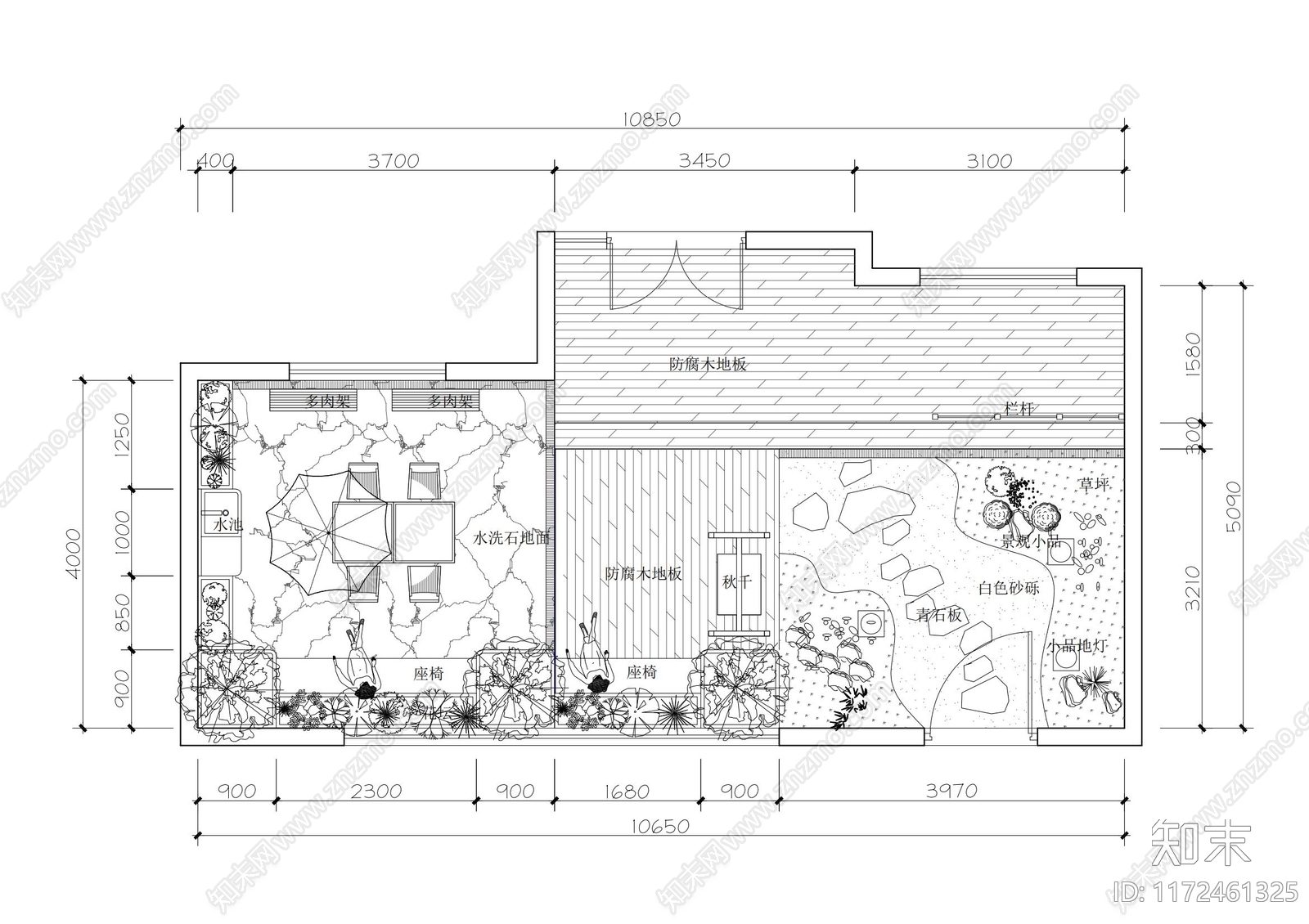 景观平面图施工图下载【ID:1172461325】