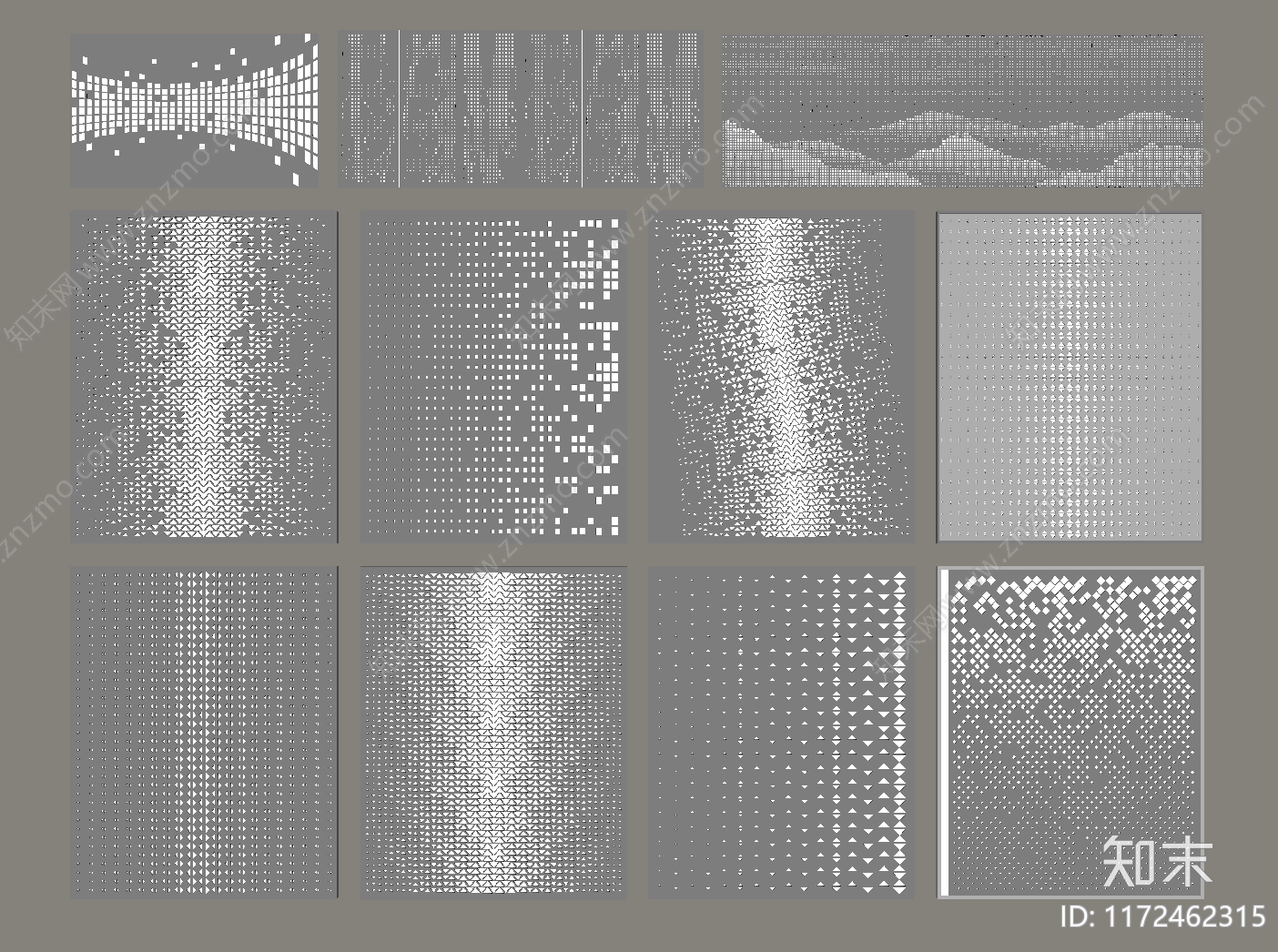 现代背景墙SU模型下载【ID:1172462315】