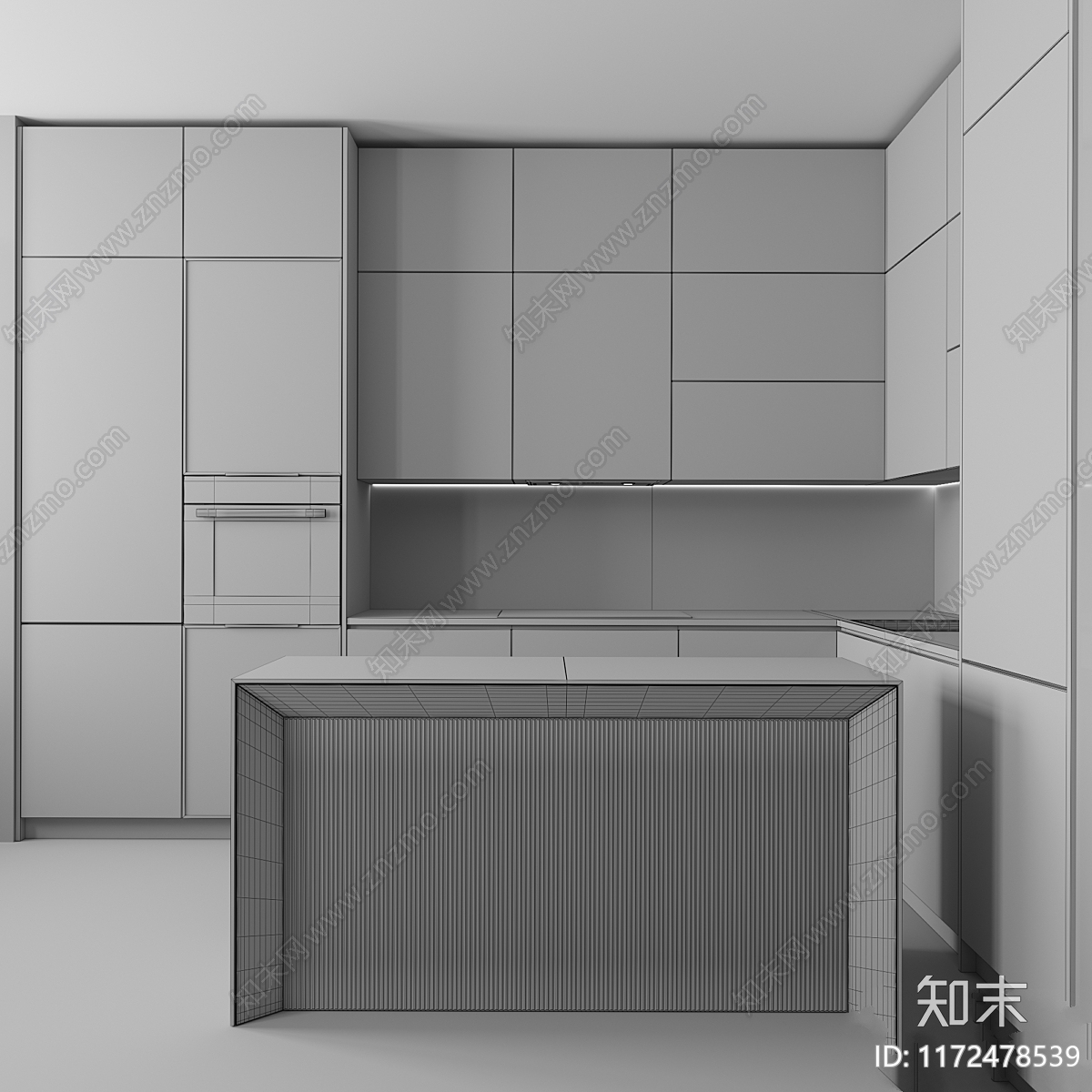 橱柜3D模型下载【ID:1172478539】