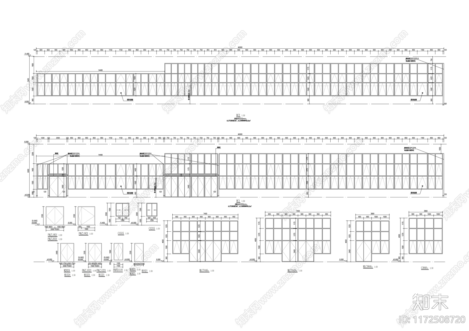 现代学校建筑cad施工图下载【ID:1172508720】