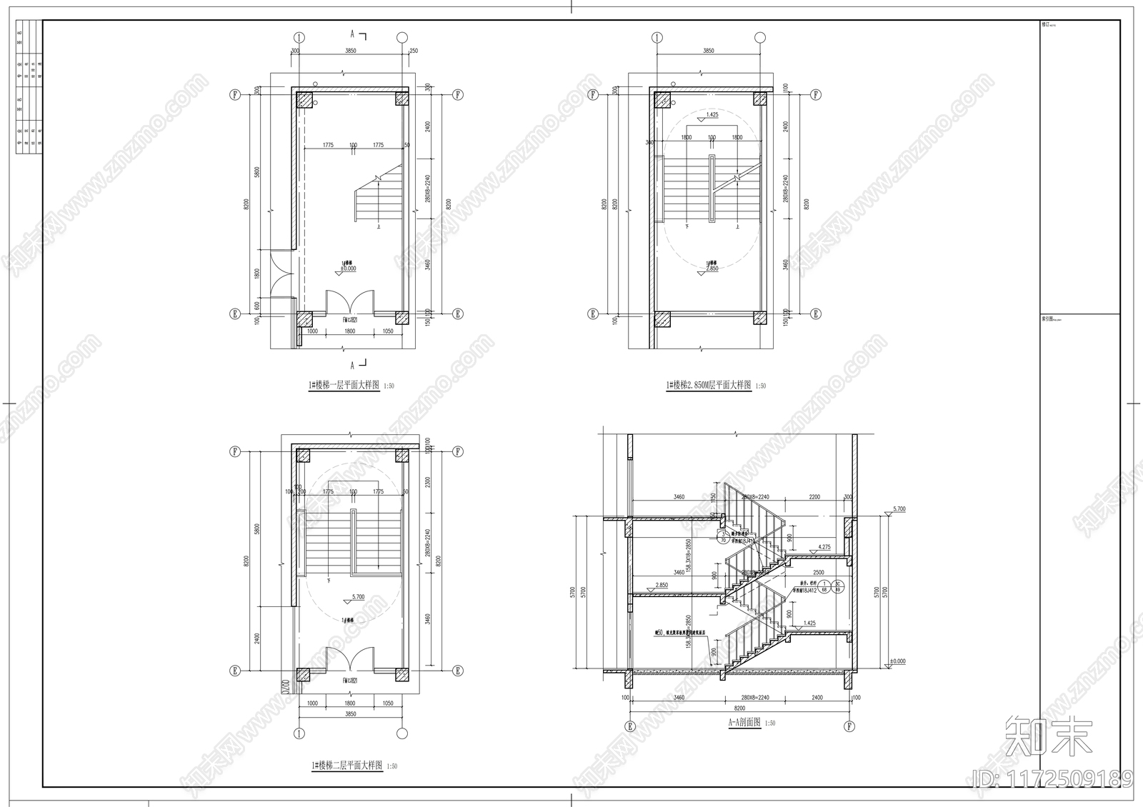现代学校建筑cad施工图下载【ID:1172509189】