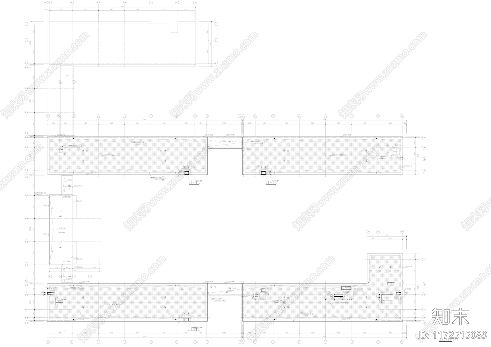 现代学校建筑cad施工图下载【ID:1172515089】