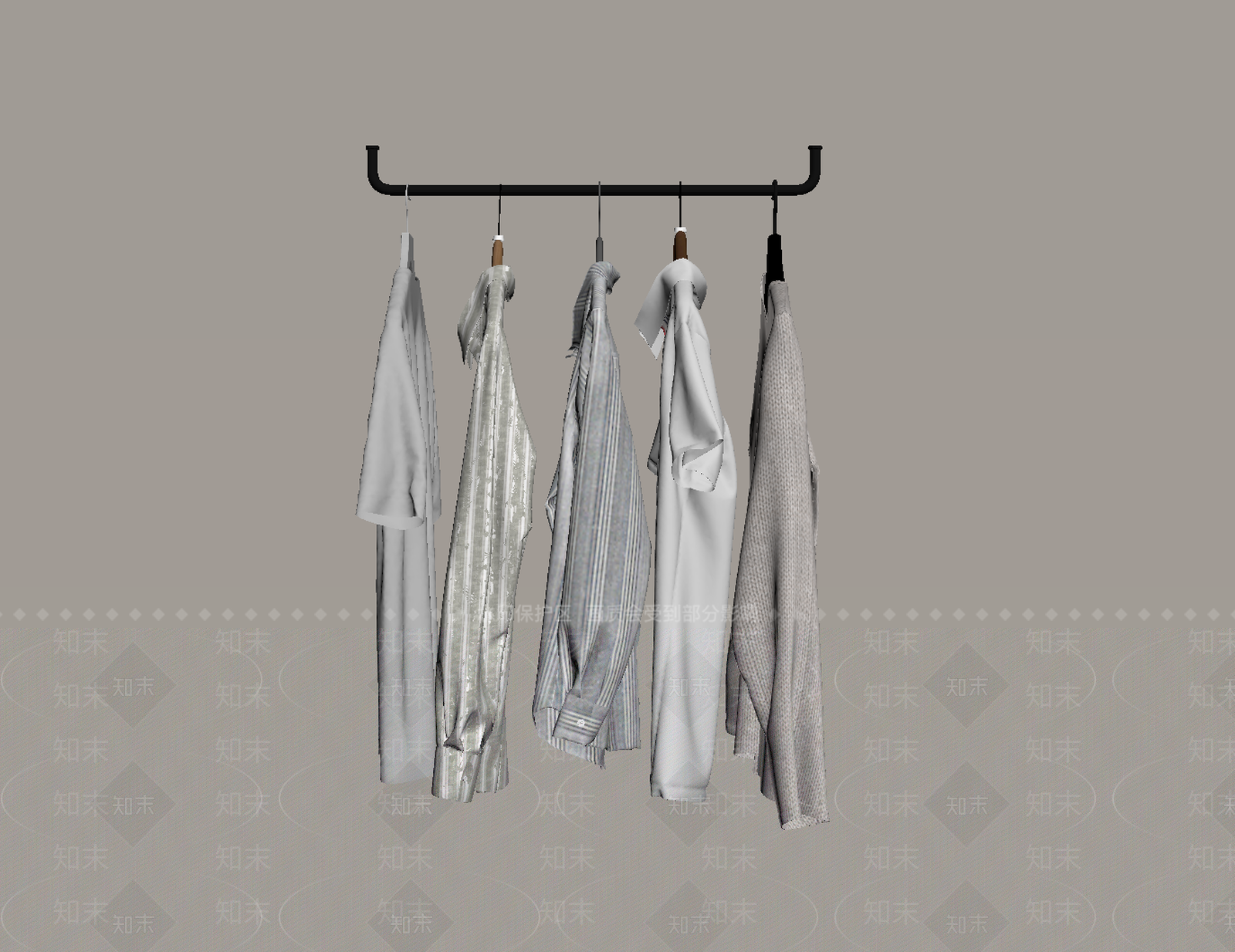 衣服SU模型下载【ID:1172518819】